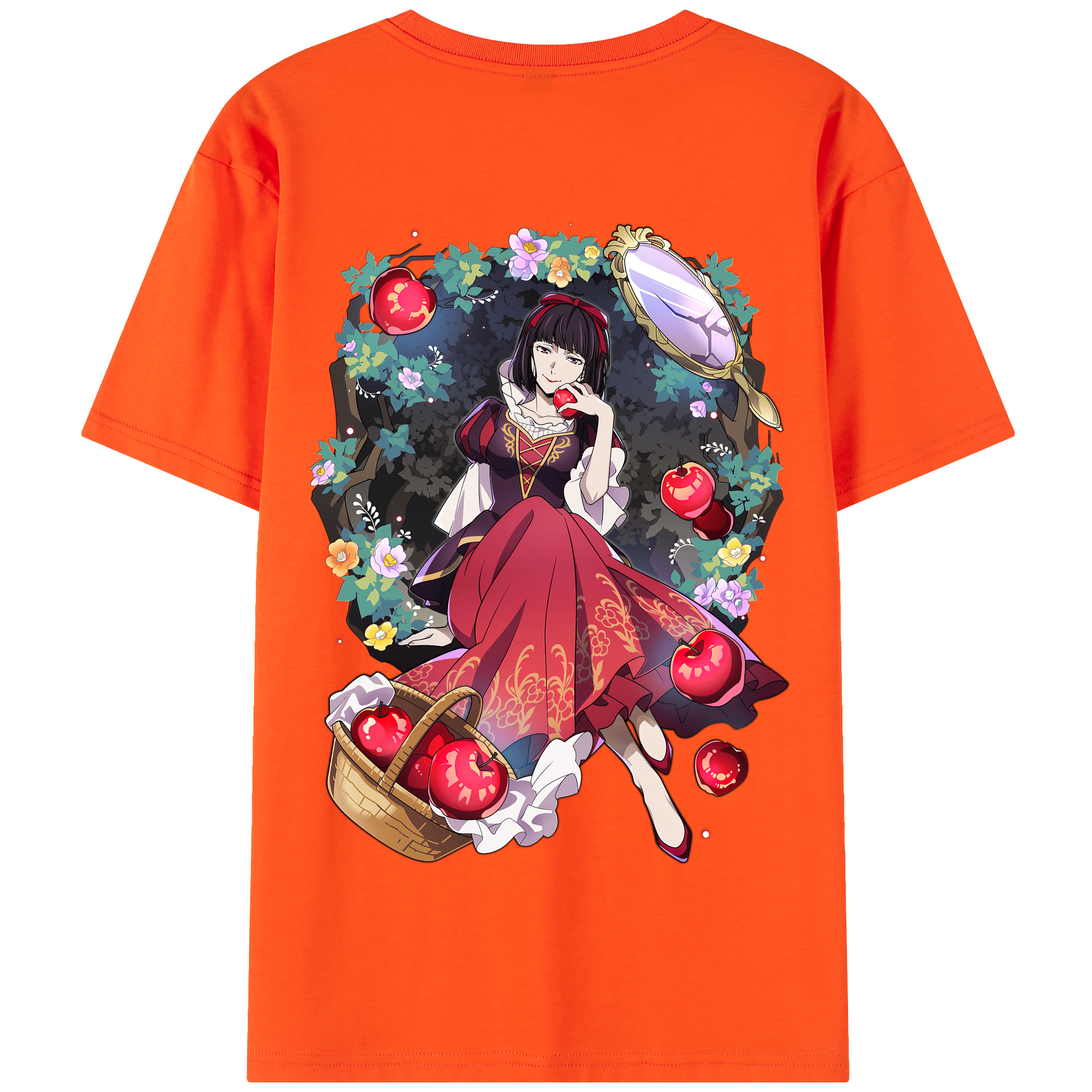 （画像用） 文豪ストレイドッグス Bungo Stray Dogs 綿100％半袖Tシャツ（背面プリント）