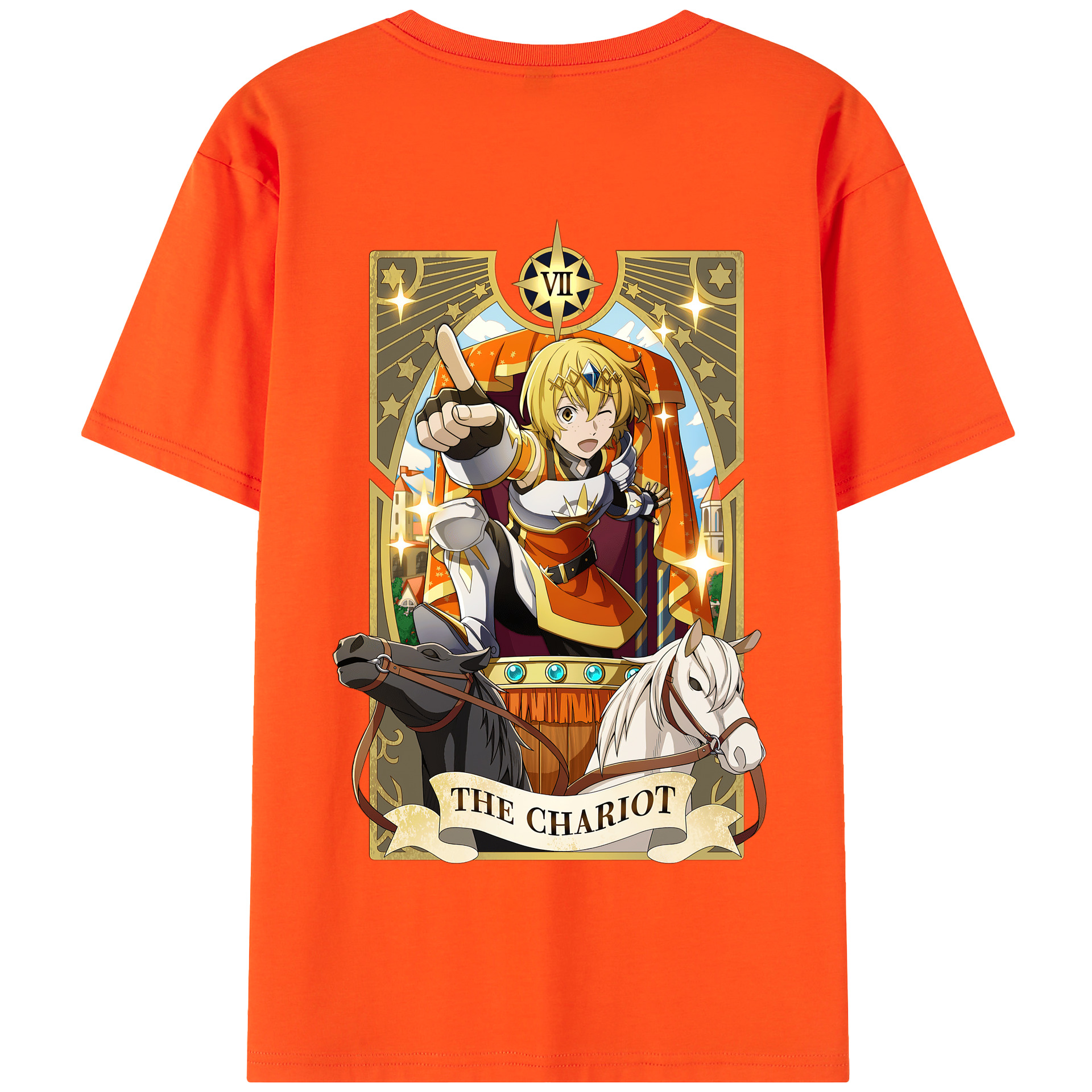 （画像用） 文豪ストレイドッグス Bungo Stray Dogs 綿100％半袖Tシャツ（背面プリント）