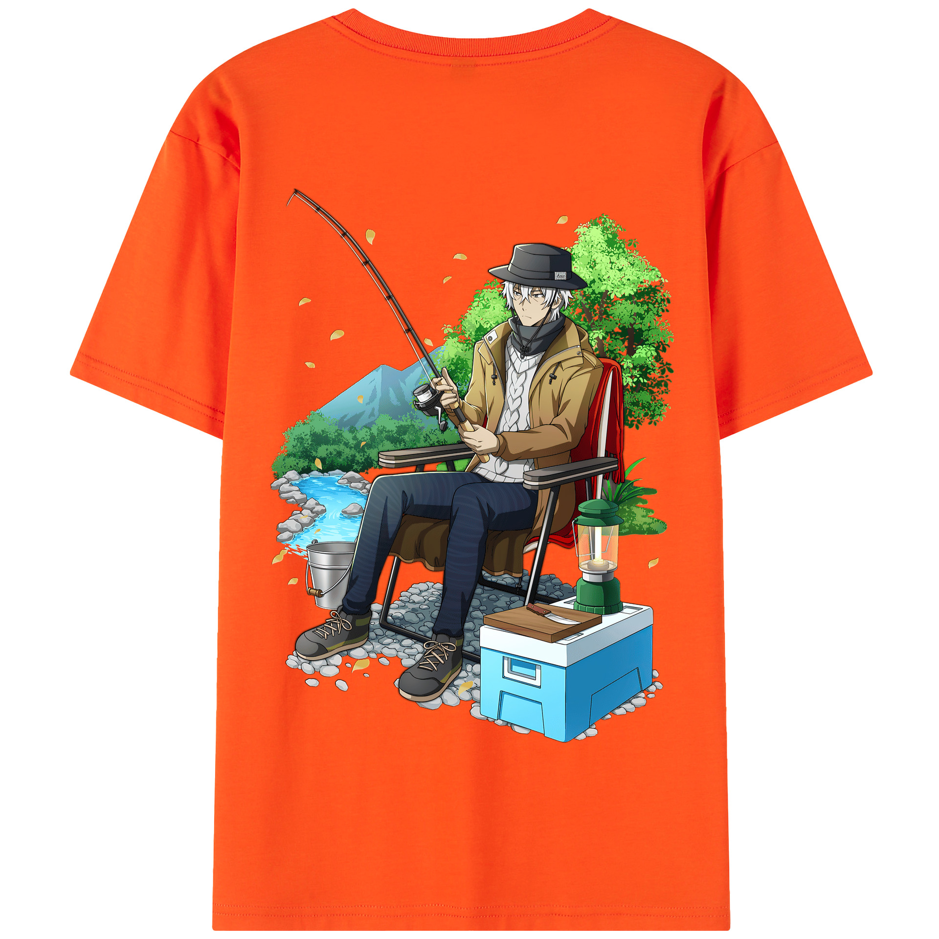 （画像用） 文豪ストレイドッグス Bungo Stray Dogs 綿100％半袖Tシャツ（背面プリント）
