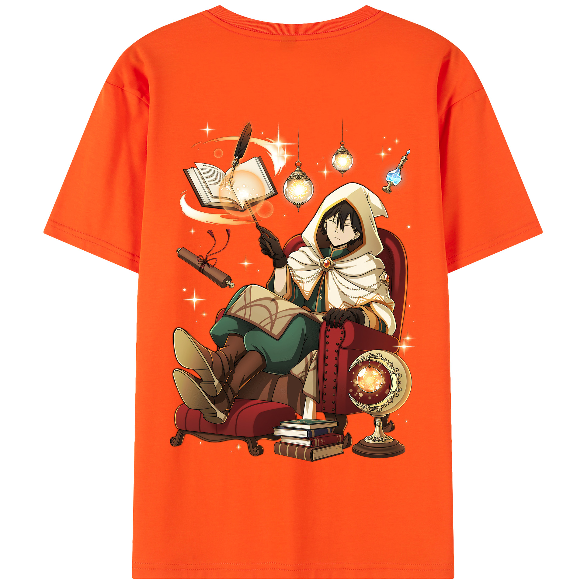 （画像用） 文豪ストレイドッグス Bungo Stray Dogs 綿100％半袖Tシャツ（背面プリント）