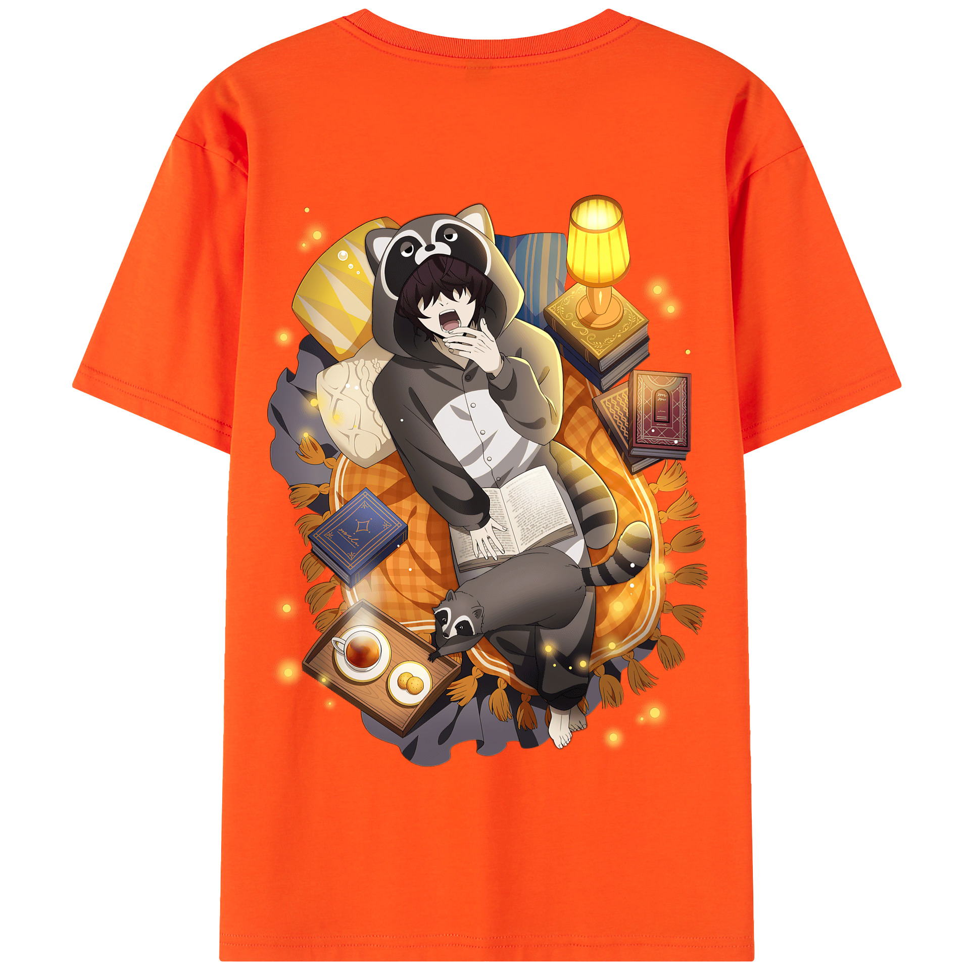 （画像用） 文豪ストレイドッグス Bungo Stray Dogs 綿100％半袖Tシャツ（背面プリント）