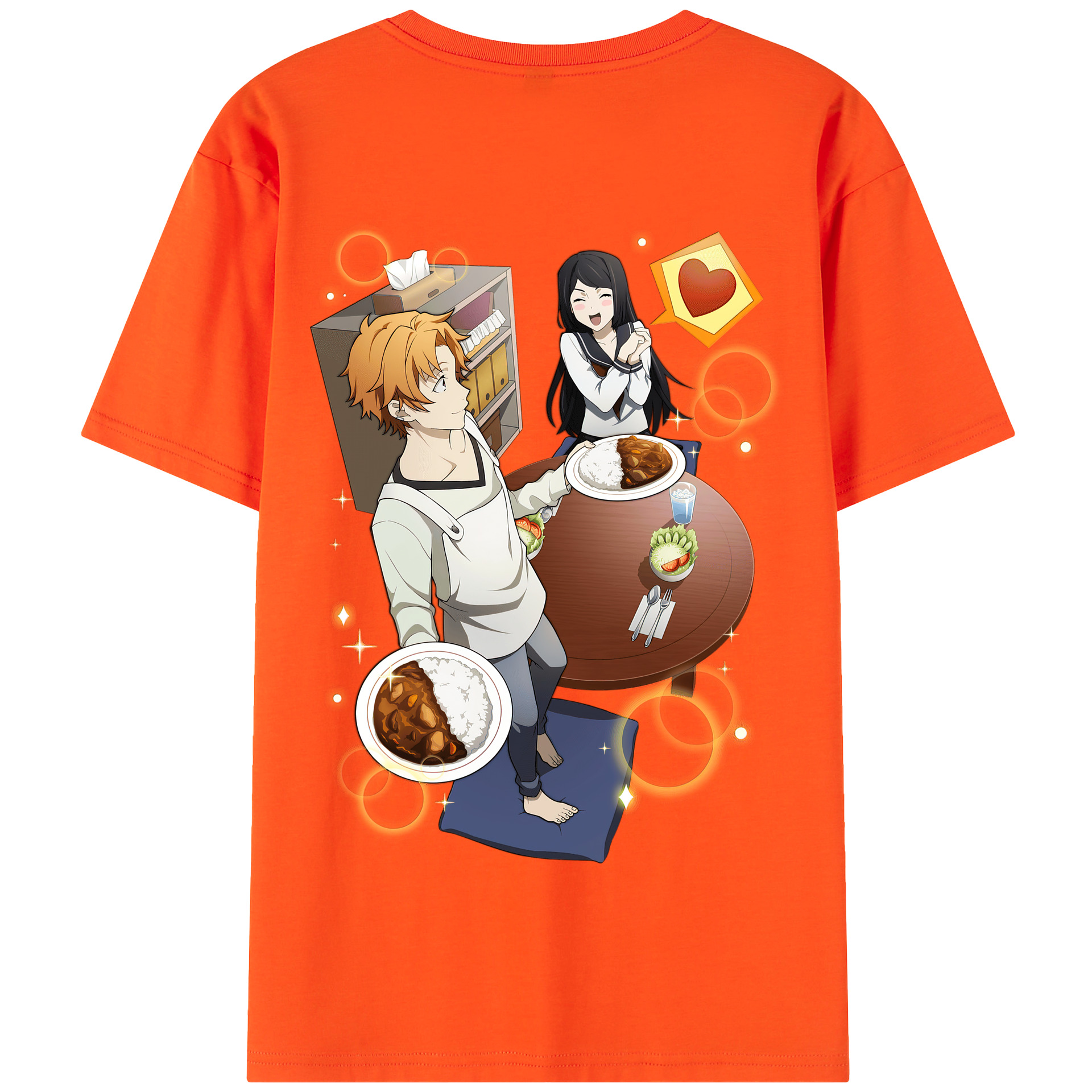 （画像用） 文豪ストレイドッグス Bungo Stray Dogs 綿100％半袖Tシャツ（背面プリント）
