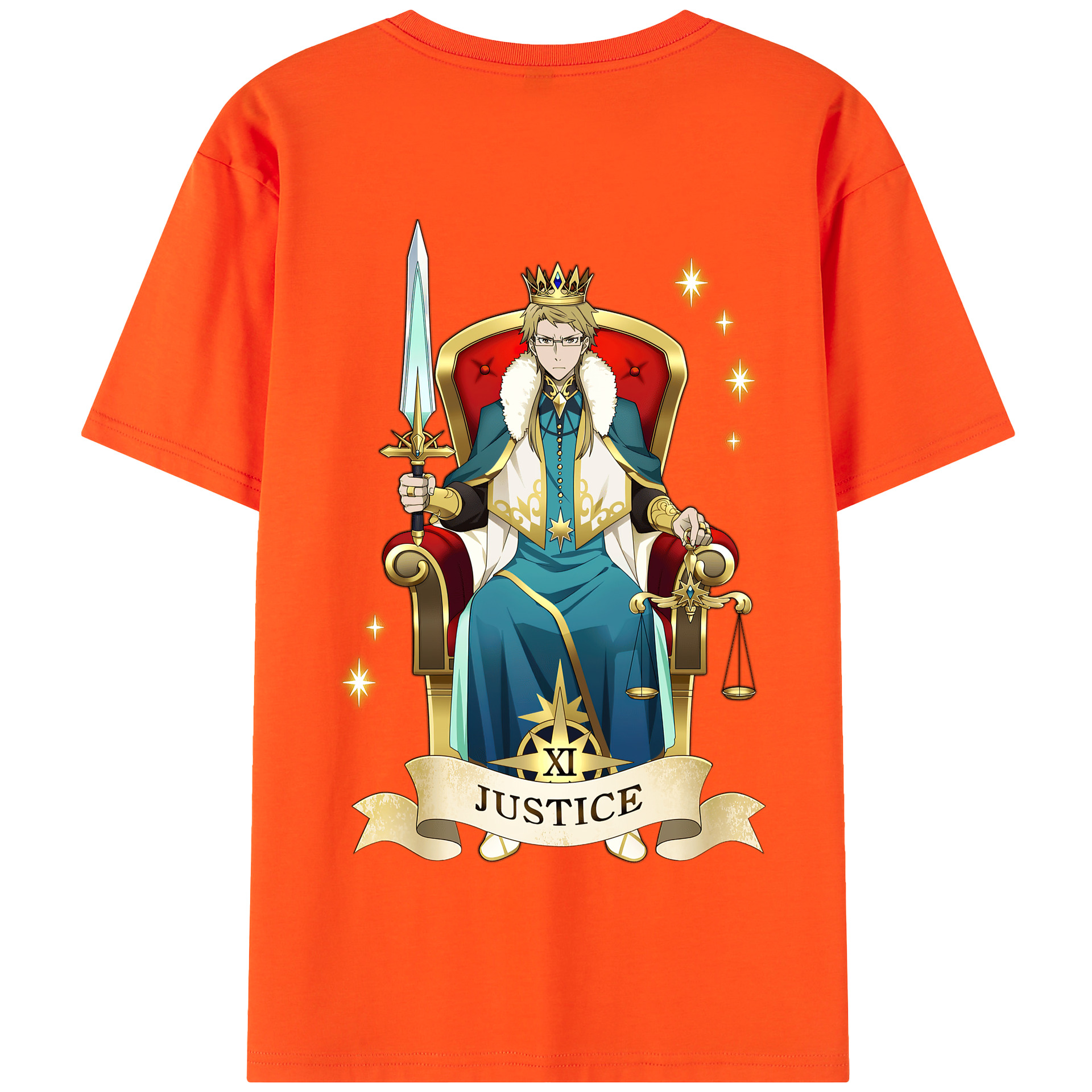 （画像用） 文豪ストレイドッグス Bungo Stray Dogs 綿100％半袖Tシャツ（背面プリント）