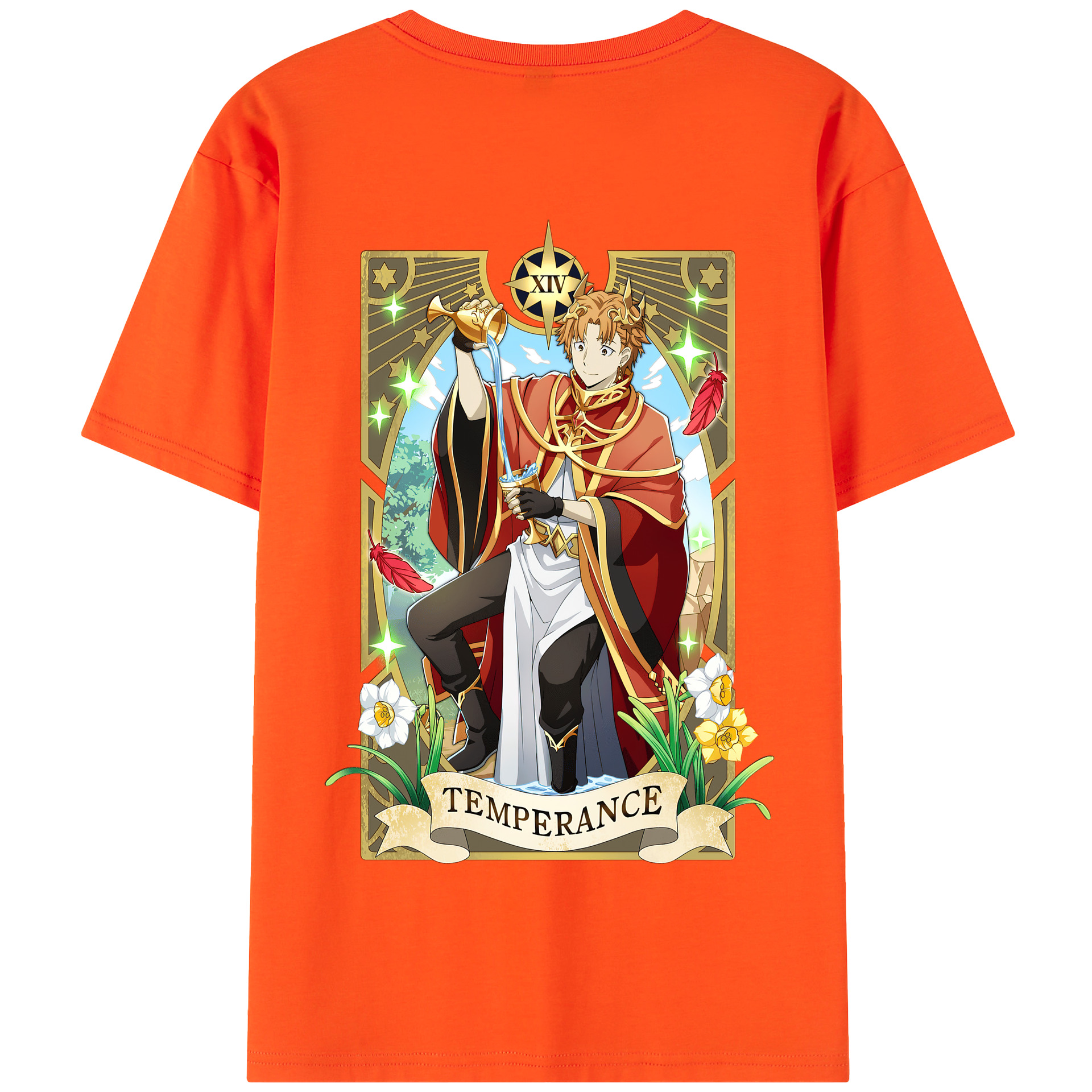 （画像用） 文豪ストレイドッグス Bungo Stray Dogs 綿100％半袖Tシャツ（背面プリント）