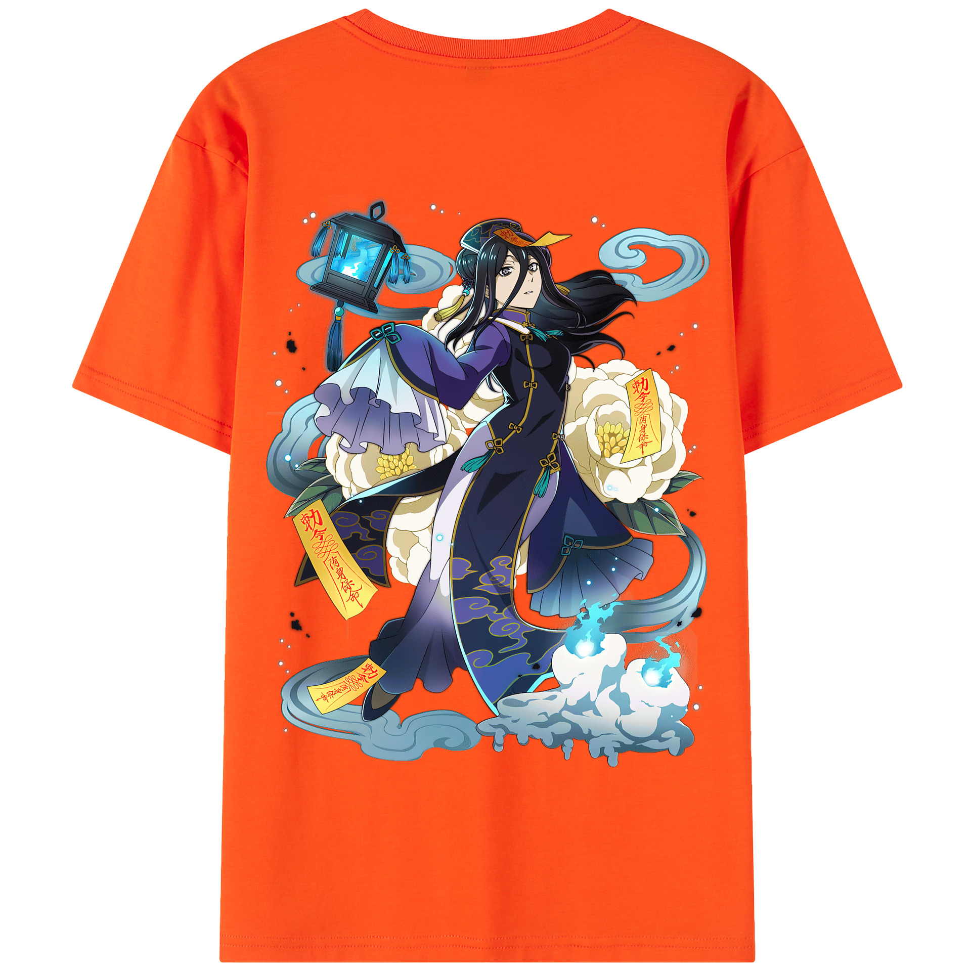 （画像用） 文豪ストレイドッグス Bungo Stray Dogs 綿100％半袖Tシャツ（背面プリント）