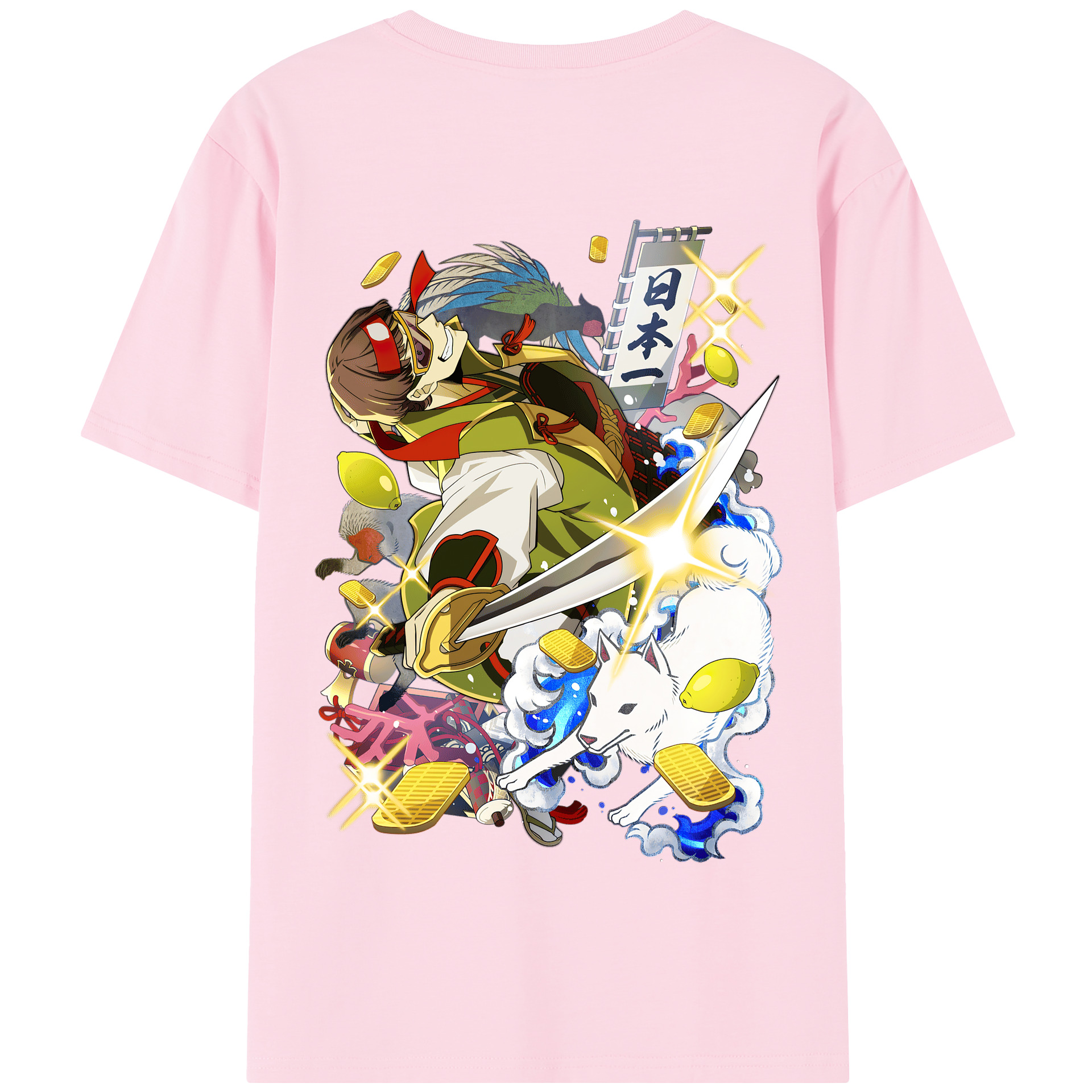 （画像用） 文豪ストレイドッグス Bungo Stray Dogs 綿100％半袖Tシャツ（背面プリント）