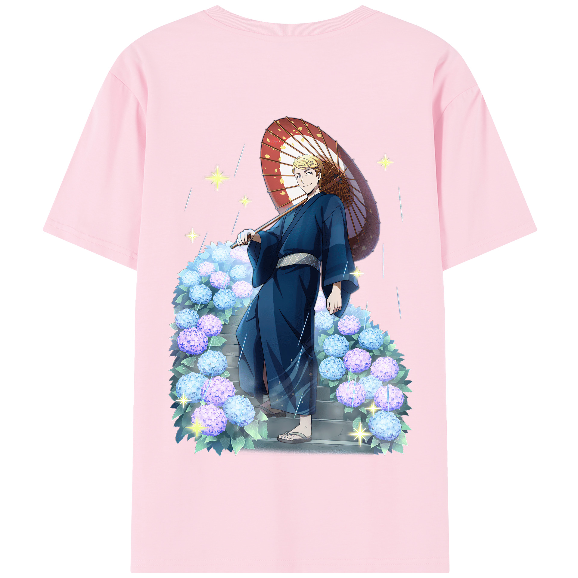 （画像用） 文豪ストレイドッグス Bungo Stray Dogs 綿100％半袖Tシャツ（背面プリント）