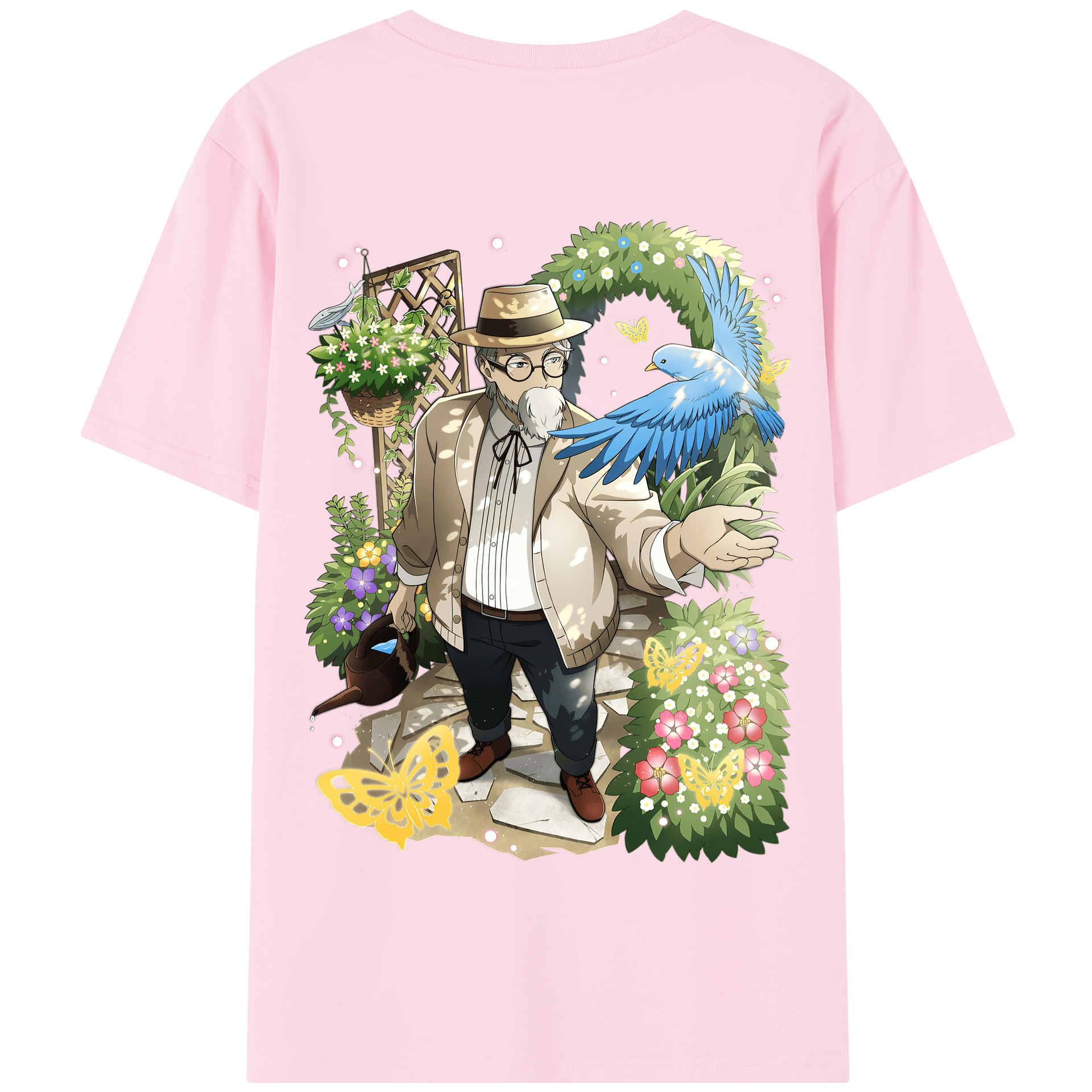 （画像用） 文豪ストレイドッグス Bungo Stray Dogs 綿100％半袖Tシャツ（背面プリント）