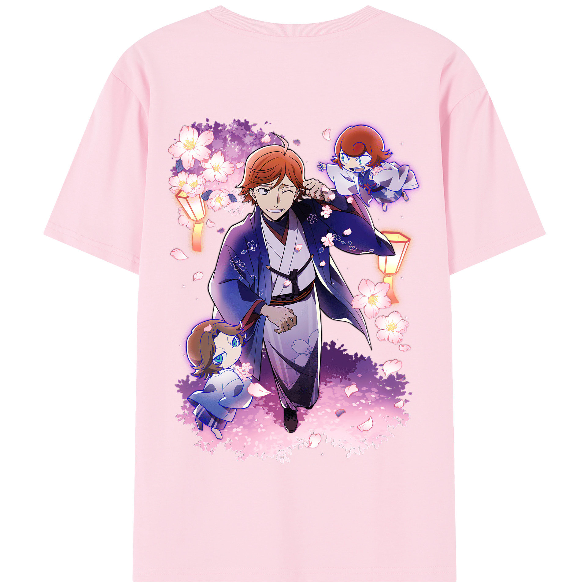 （画像用） 文豪ストレイドッグス Bungo Stray Dogs 綿100％半袖Tシャツ（背面プリント）