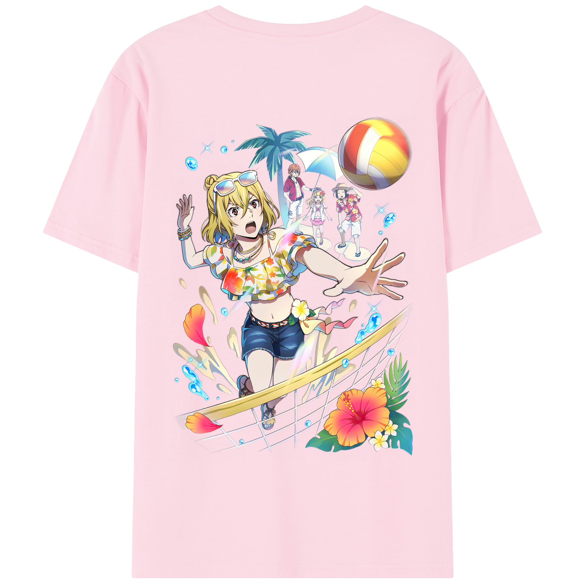（画像用） 文豪ストレイドッグス Bungo Stray Dogs 綿100％半袖Tシャツ（背面プリント）