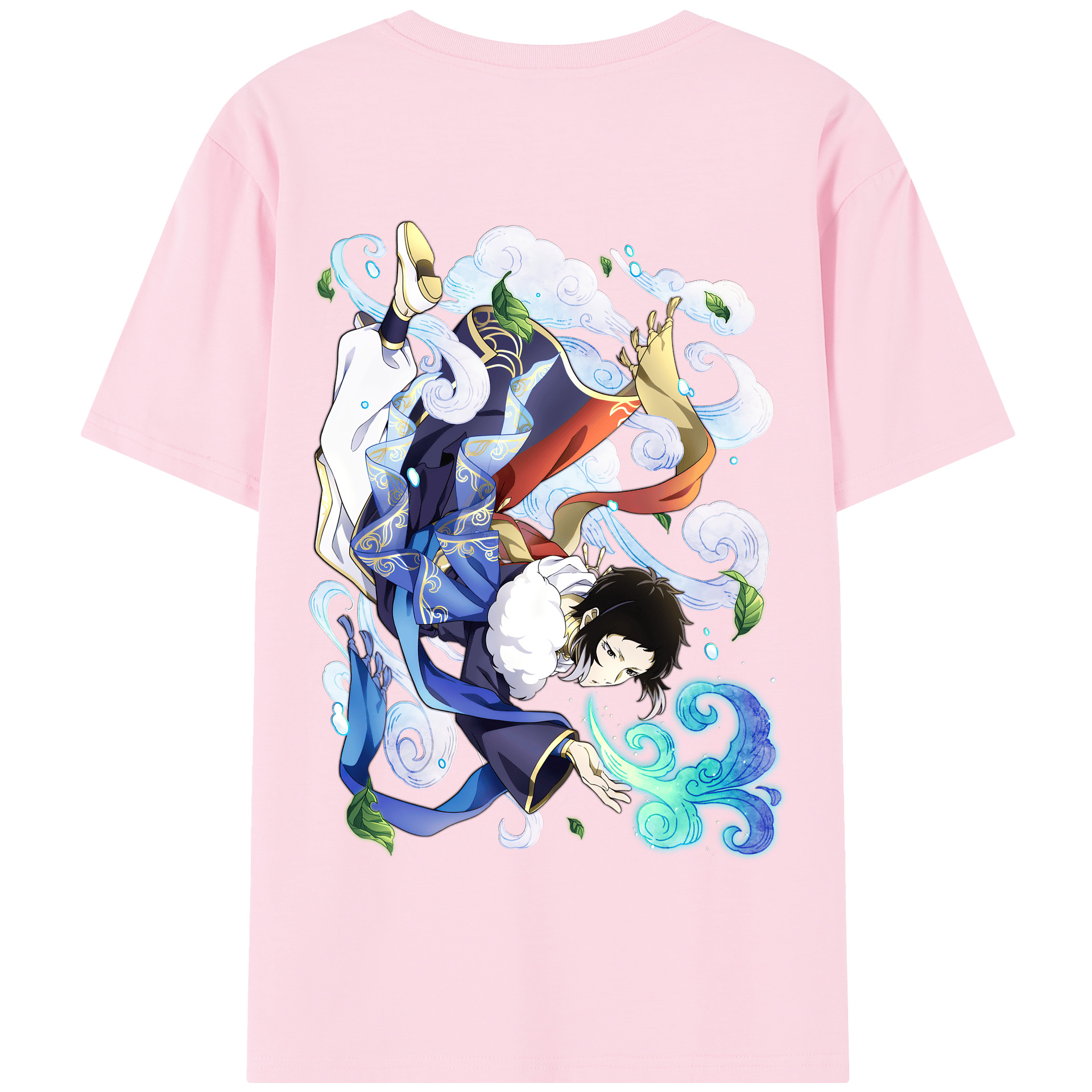 （画像用） 文豪ストレイドッグス Bungo Stray Dogs 綿100％半袖Tシャツ（背面プリント）