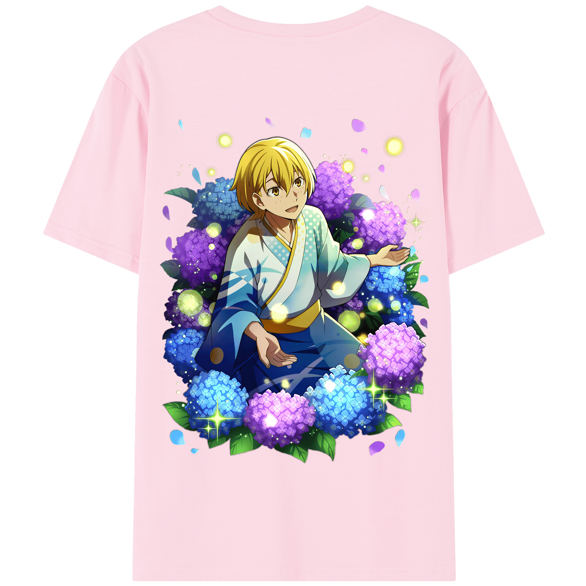 （画像用） 文豪ストレイドッグス Bungo Stray Dogs 綿100％半袖Tシャツ（背面プリント）