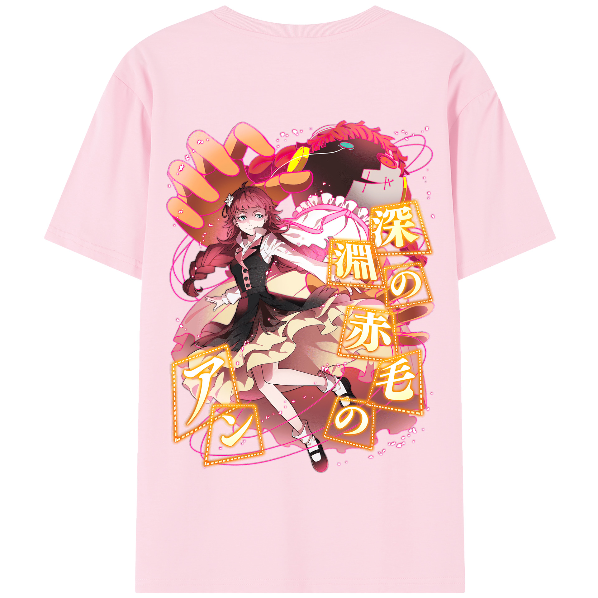 （画像用） 文豪ストレイドッグス Bungo Stray Dogs 綿100％半袖Tシャツ（背面プリント）