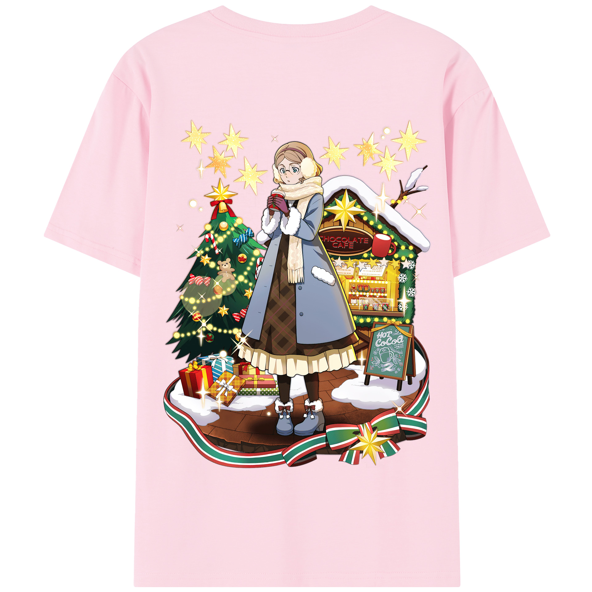 （画像用） 文豪ストレイドッグス Bungo Stray Dogs 綿100％半袖Tシャツ（背面プリント）