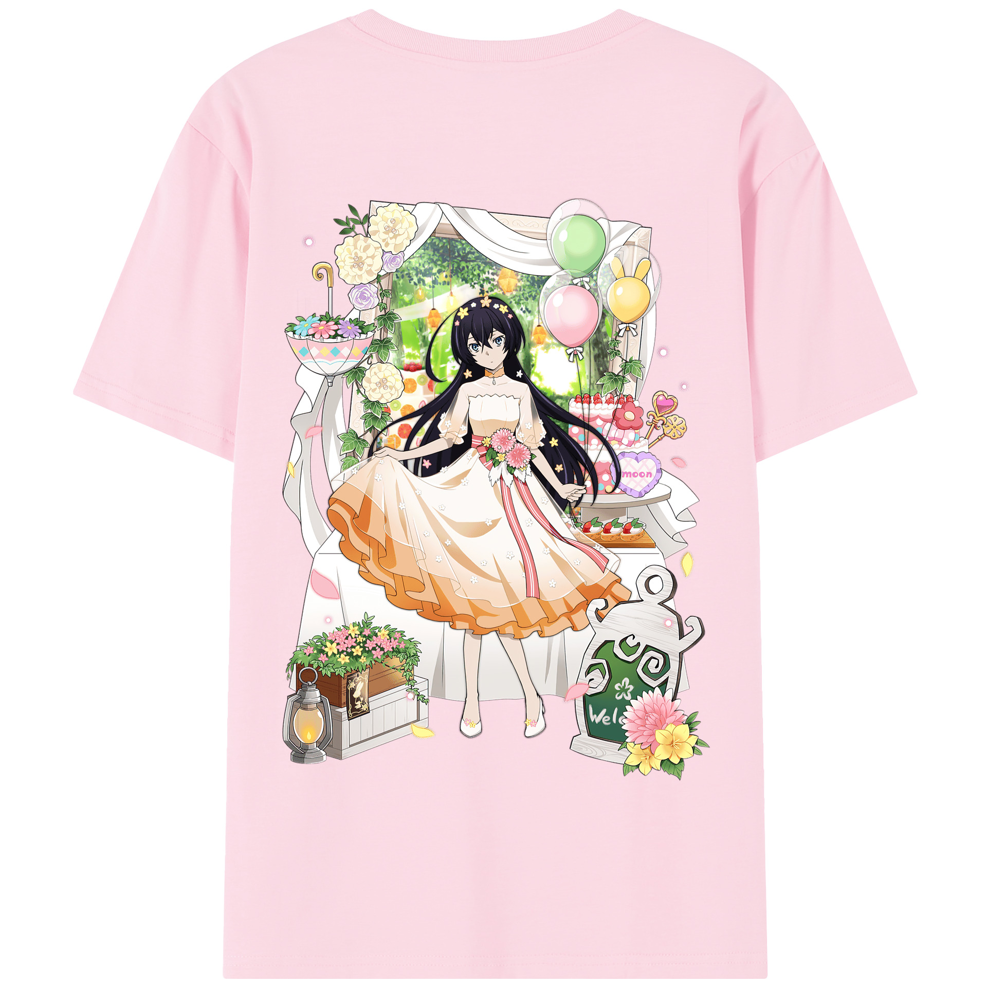 （画像用） 文豪ストレイドッグス Bungo Stray Dogs 綿100％半袖Tシャツ（背面プリント）