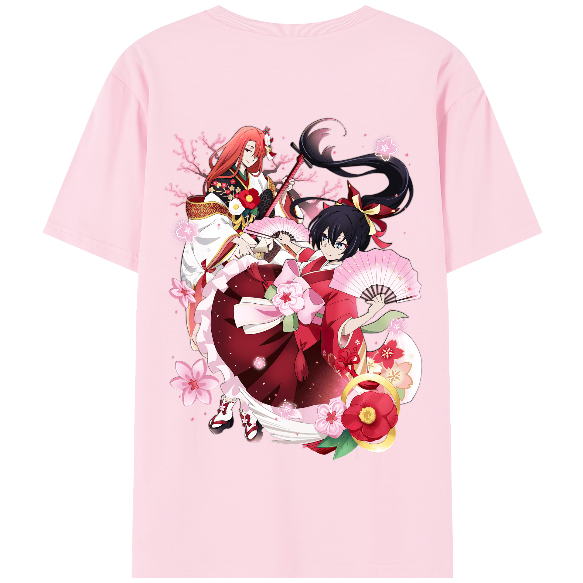 （画像用） 文豪ストレイドッグス Bungo Stray Dogs 綿100％半袖Tシャツ（背面プリント）