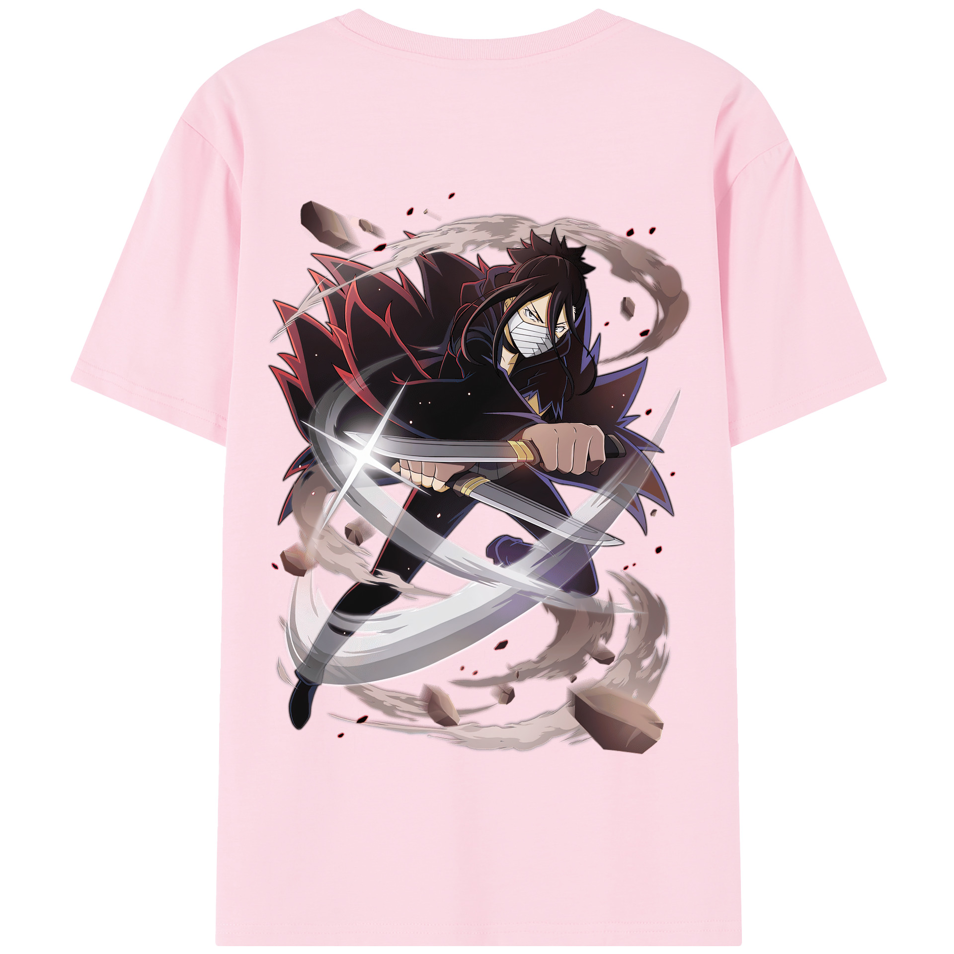 （画像用） 文豪ストレイドッグス Bungo Stray Dogs 綿100％半袖Tシャツ（背面プリント）