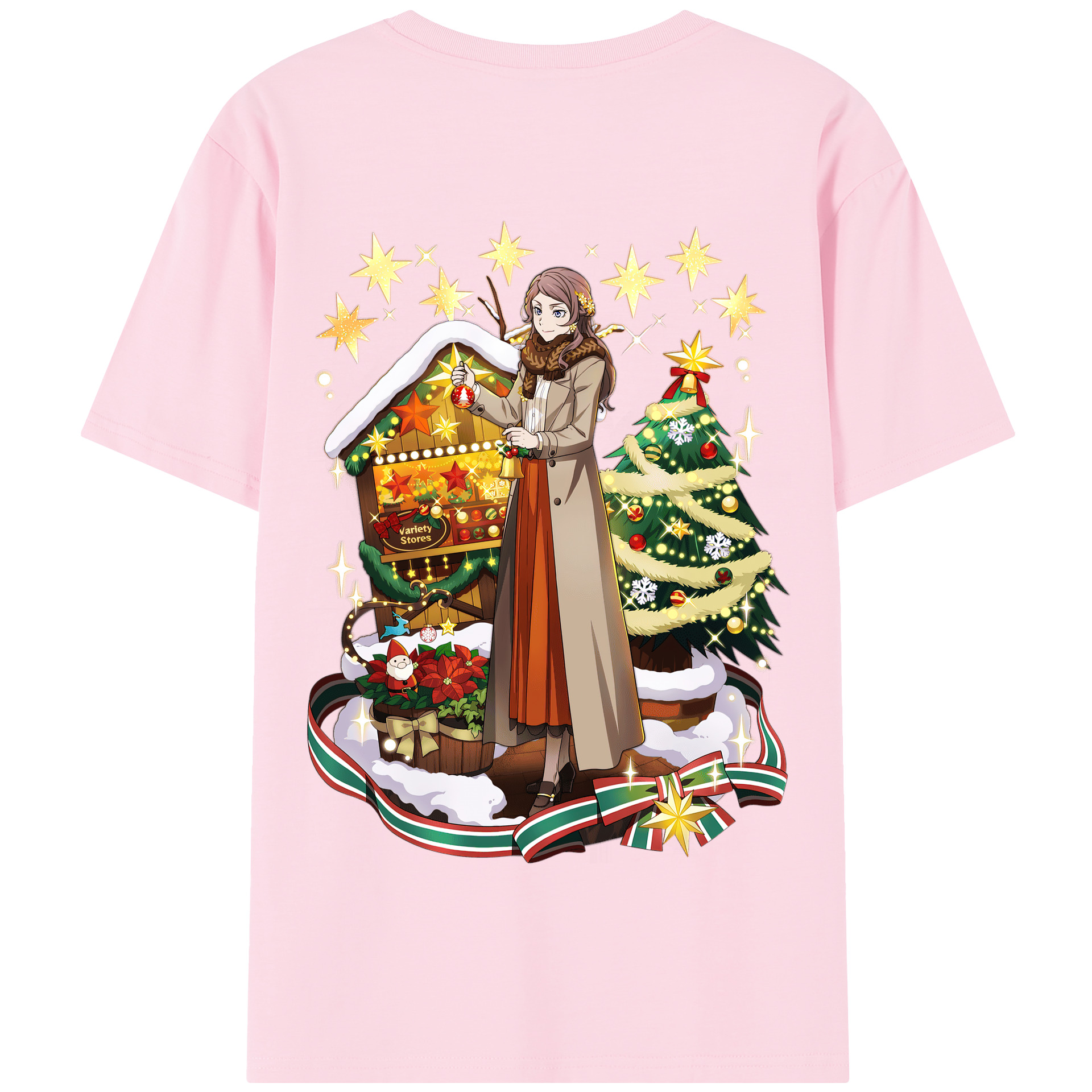 （画像用） 文豪ストレイドッグス Bungo Stray Dogs 綿100％半袖Tシャツ（背面プリント）