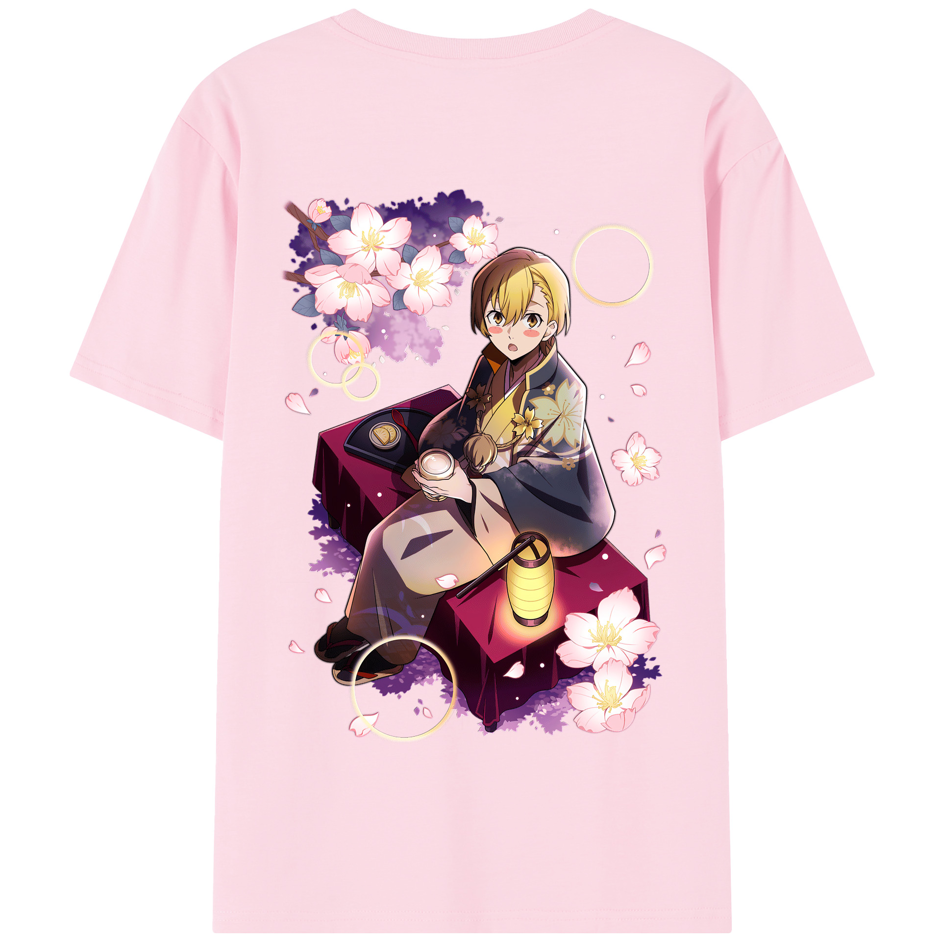 （画像用） 文豪ストレイドッグス Bungo Stray Dogs 綿100％半袖Tシャツ（背面プリント）