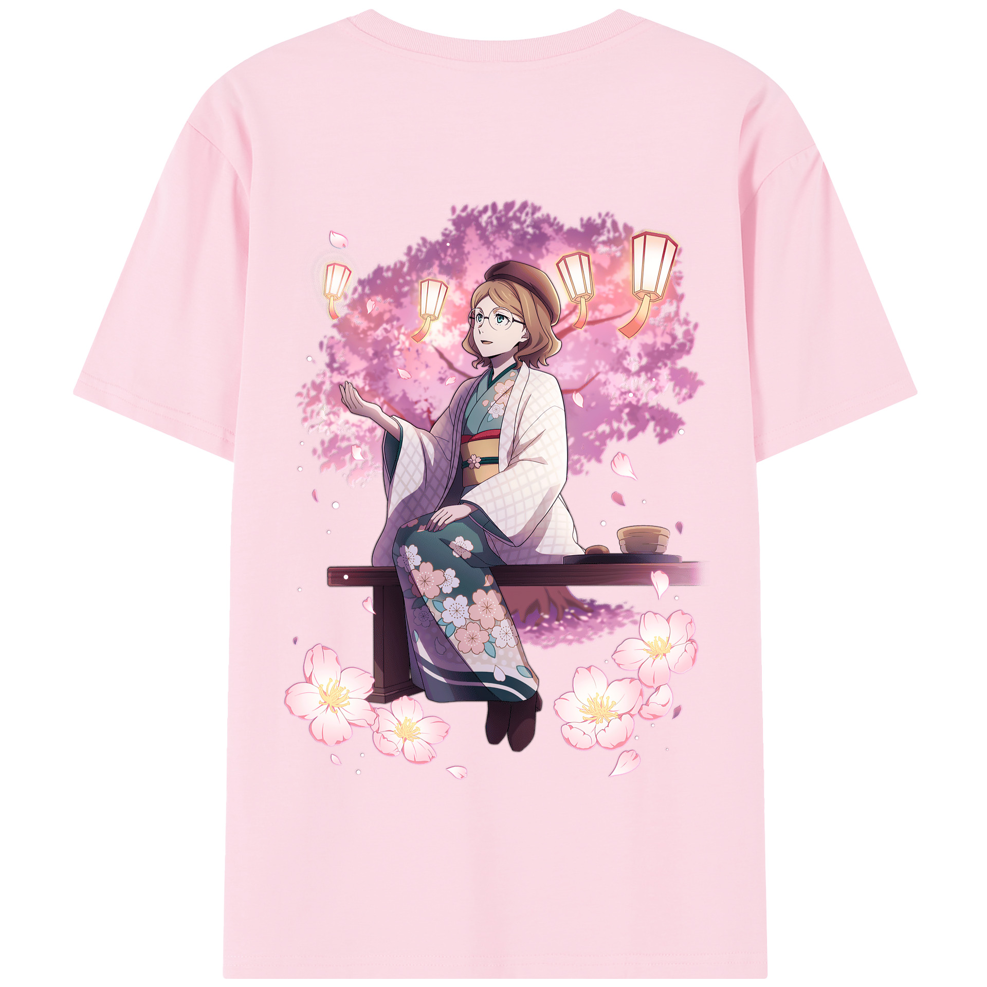 （画像用） 文豪ストレイドッグス Bungo Stray Dogs 綿100％半袖Tシャツ（背面プリント）