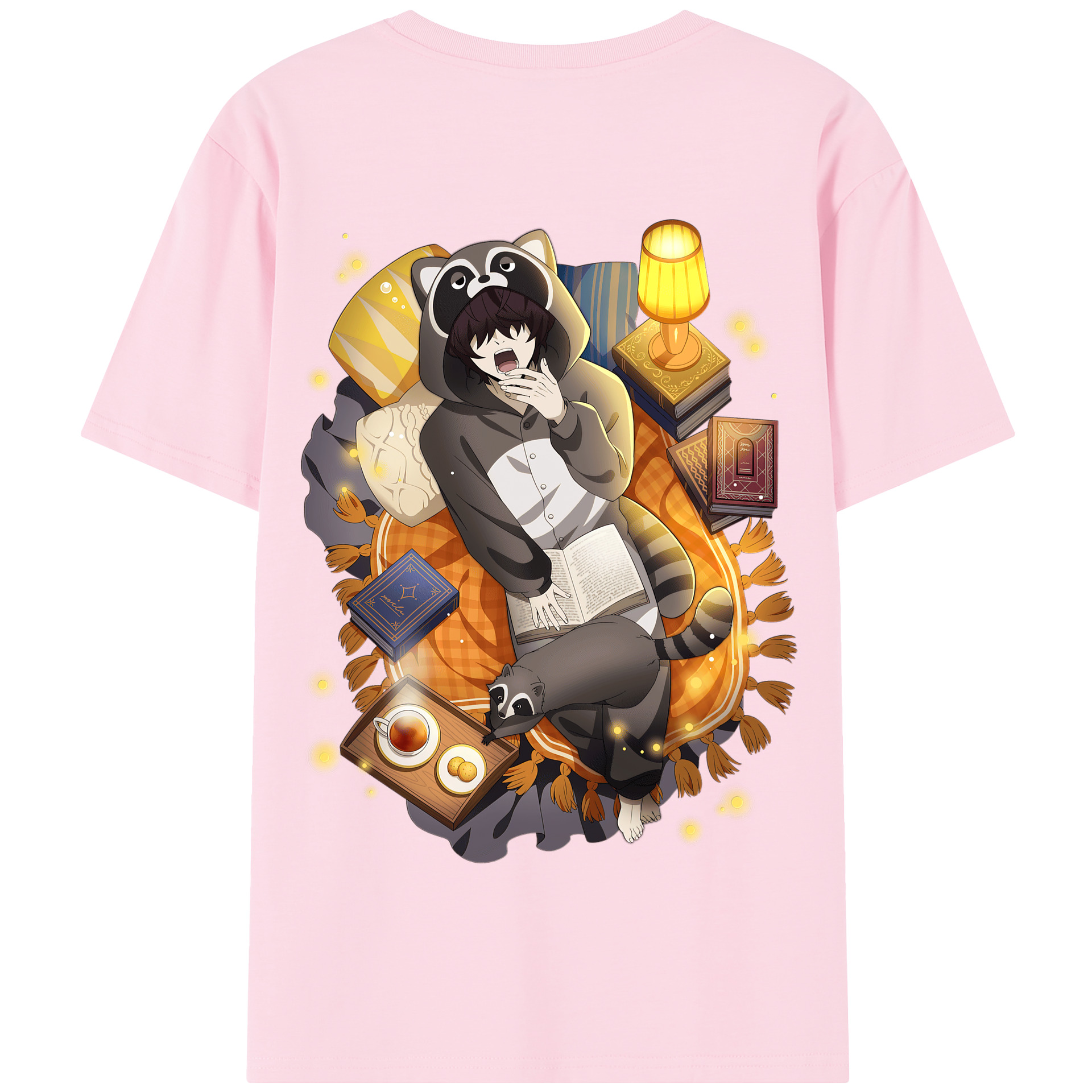 （画像用） 文豪ストレイドッグス Bungo Stray Dogs 綿100％半袖Tシャツ（背面プリント）