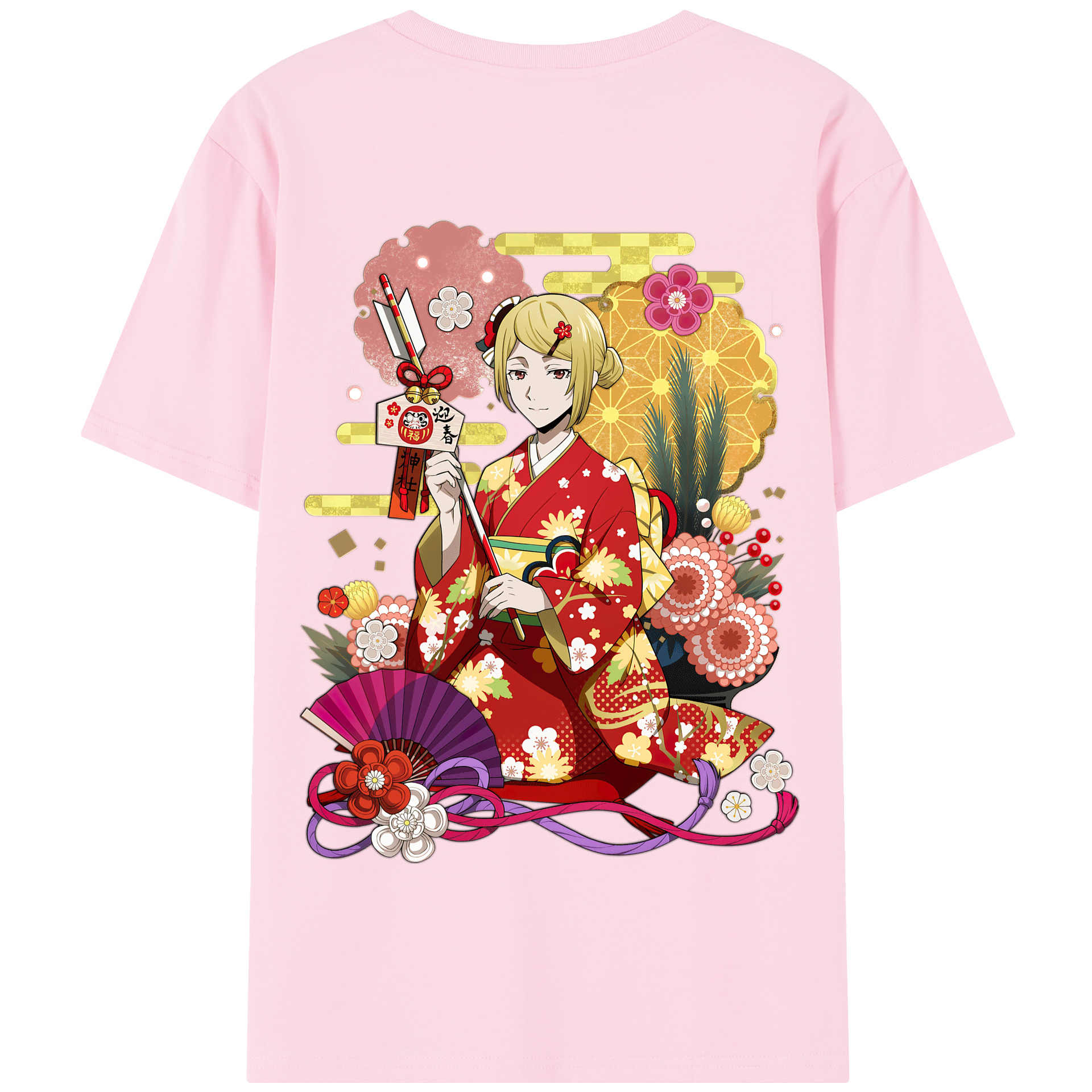 （画像用） 文豪ストレイドッグス Bungo Stray Dogs 綿100％半袖Tシャツ（背面プリント）