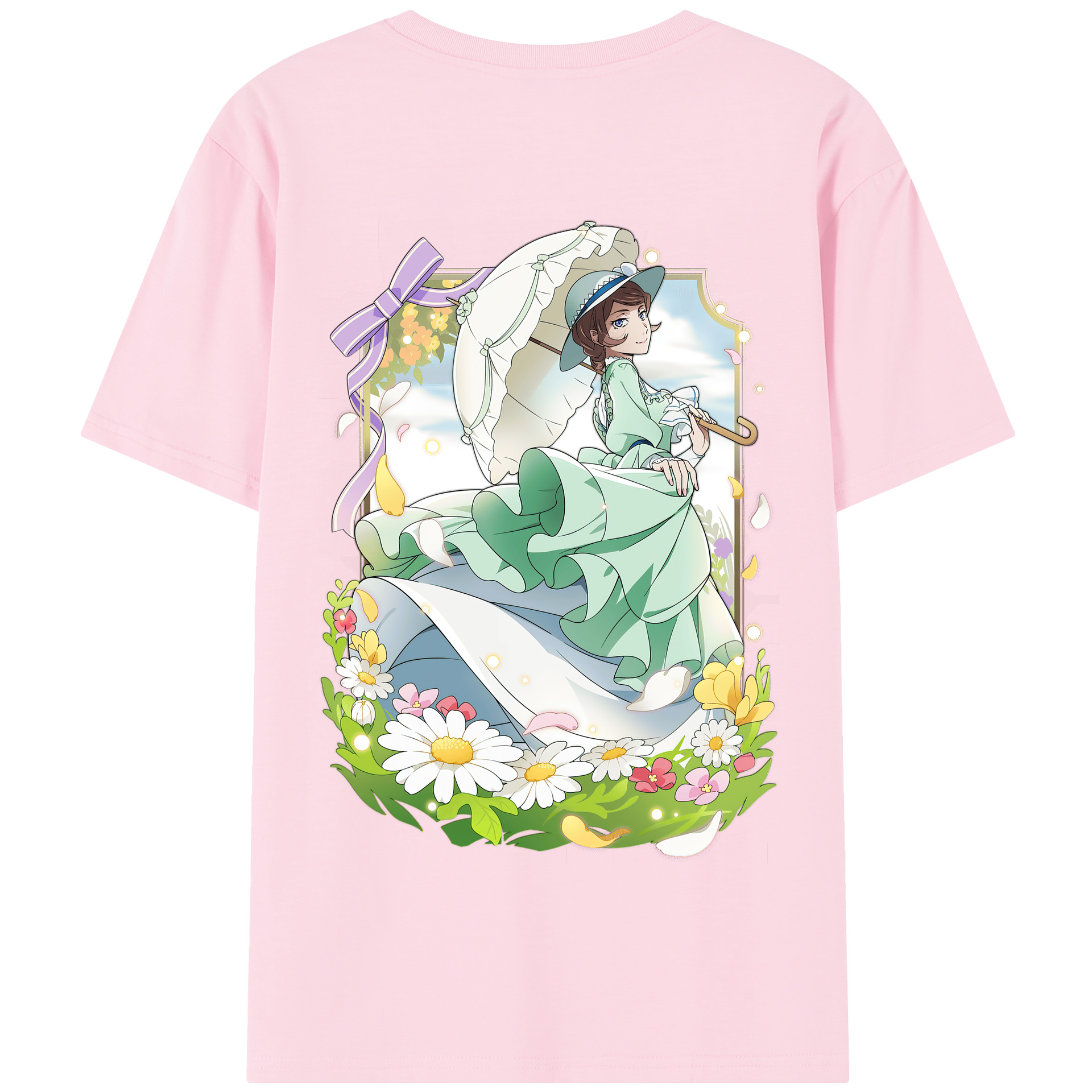 （画像用） 文豪ストレイドッグス Bungo Stray Dogs 綿100％半袖Tシャツ（背面プリント）