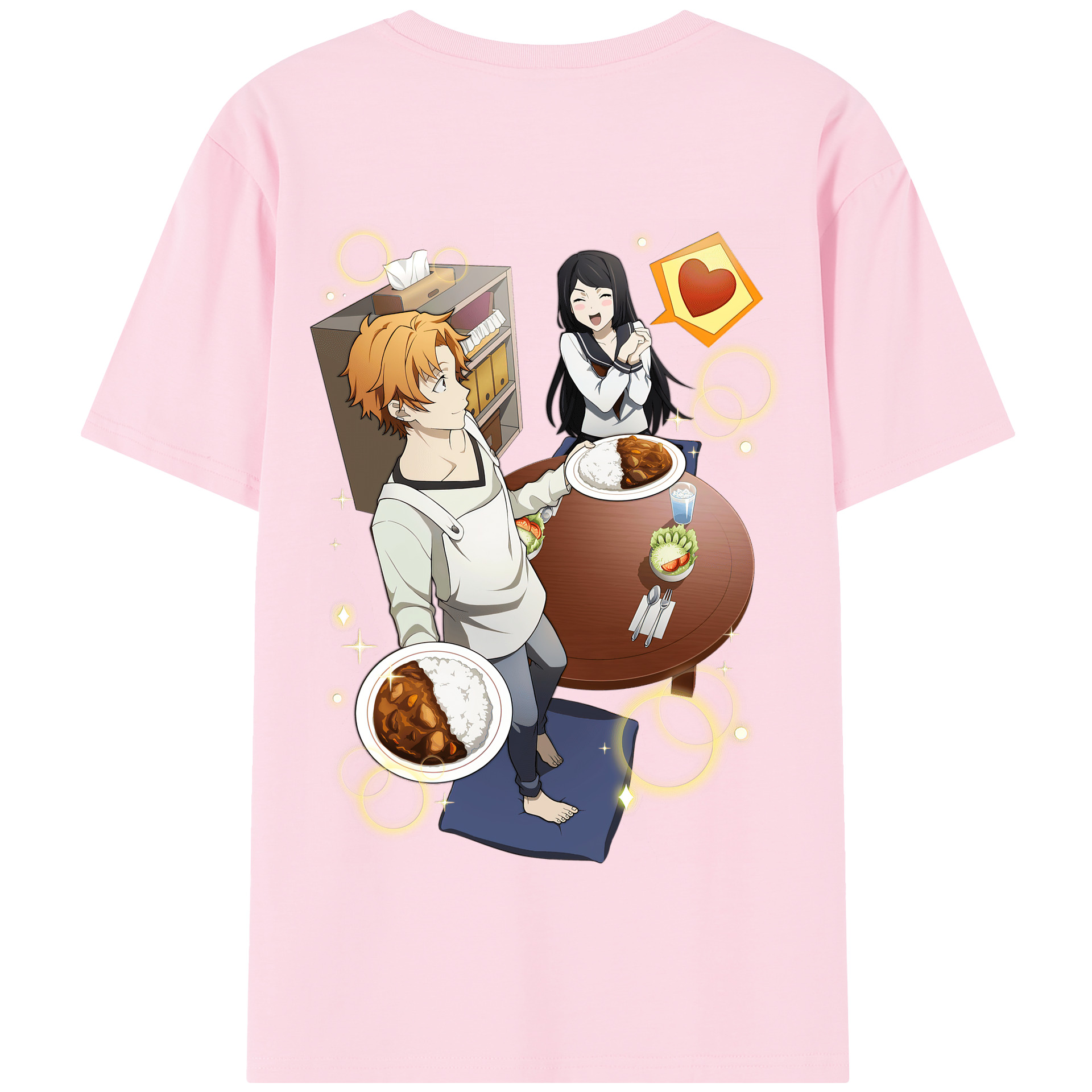 （画像用） 文豪ストレイドッグス Bungo Stray Dogs 綿100％半袖Tシャツ（背面プリント）