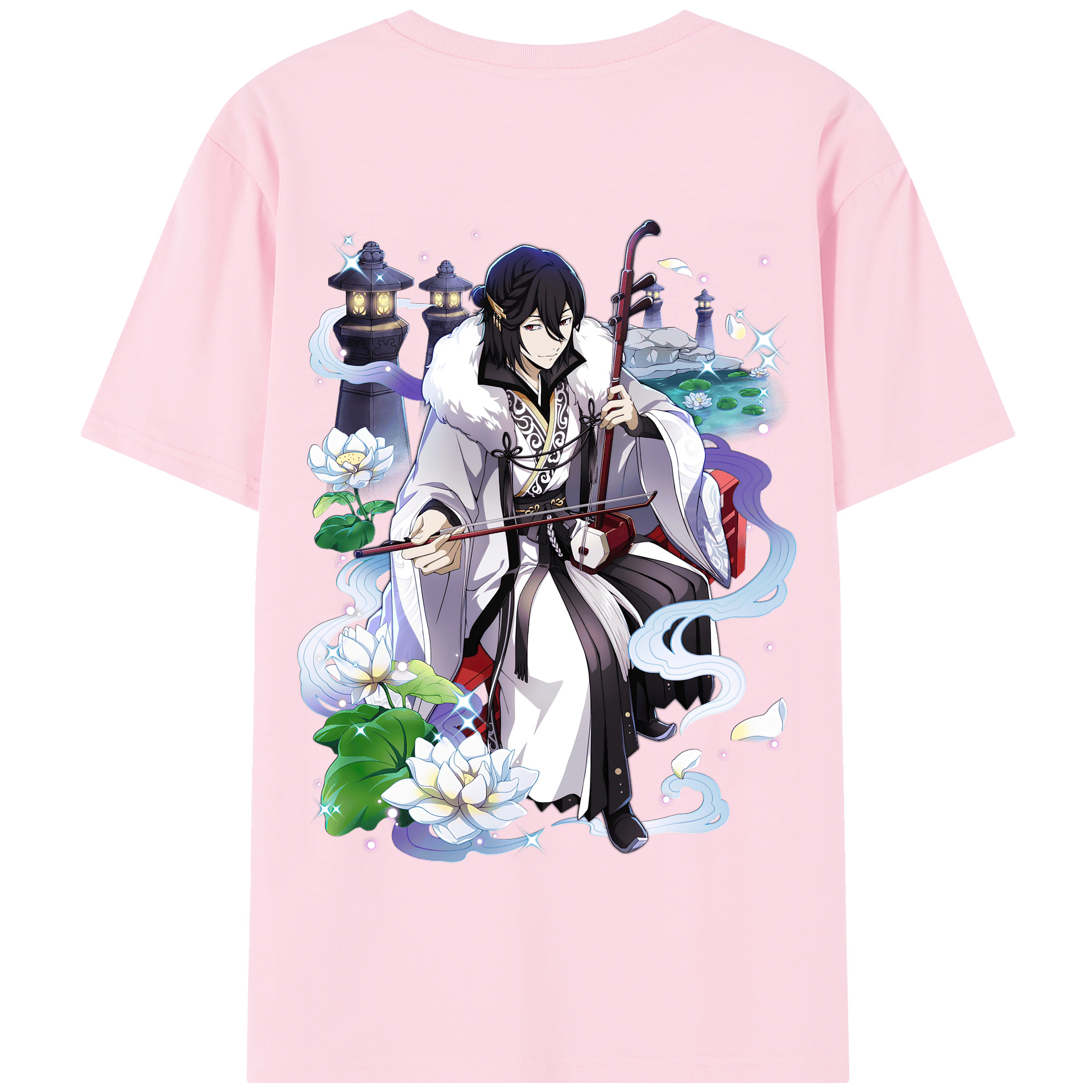 （画像用） 文豪ストレイドッグス Bungo Stray Dogs 綿100％半袖Tシャツ（背面プリント）