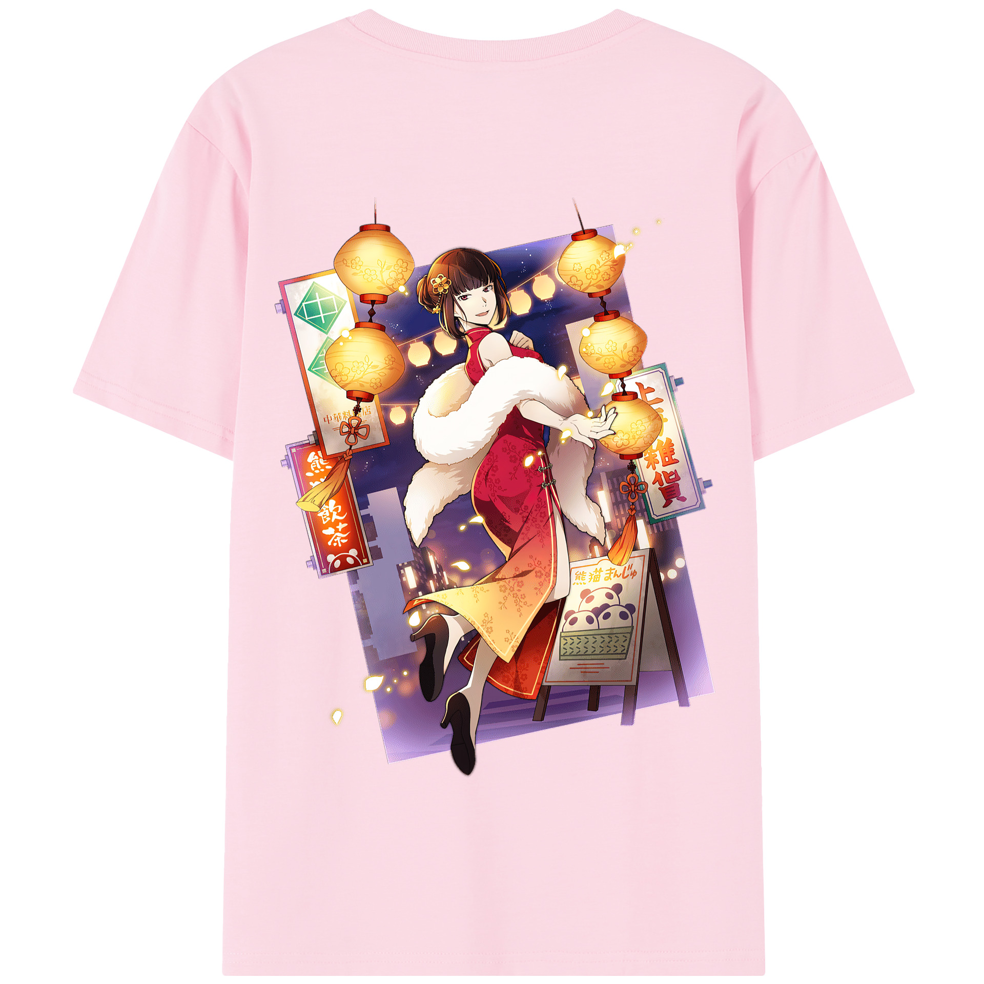 （画像用） 文豪ストレイドッグス Bungo Stray Dogs 綿100％半袖Tシャツ（背面プリント）