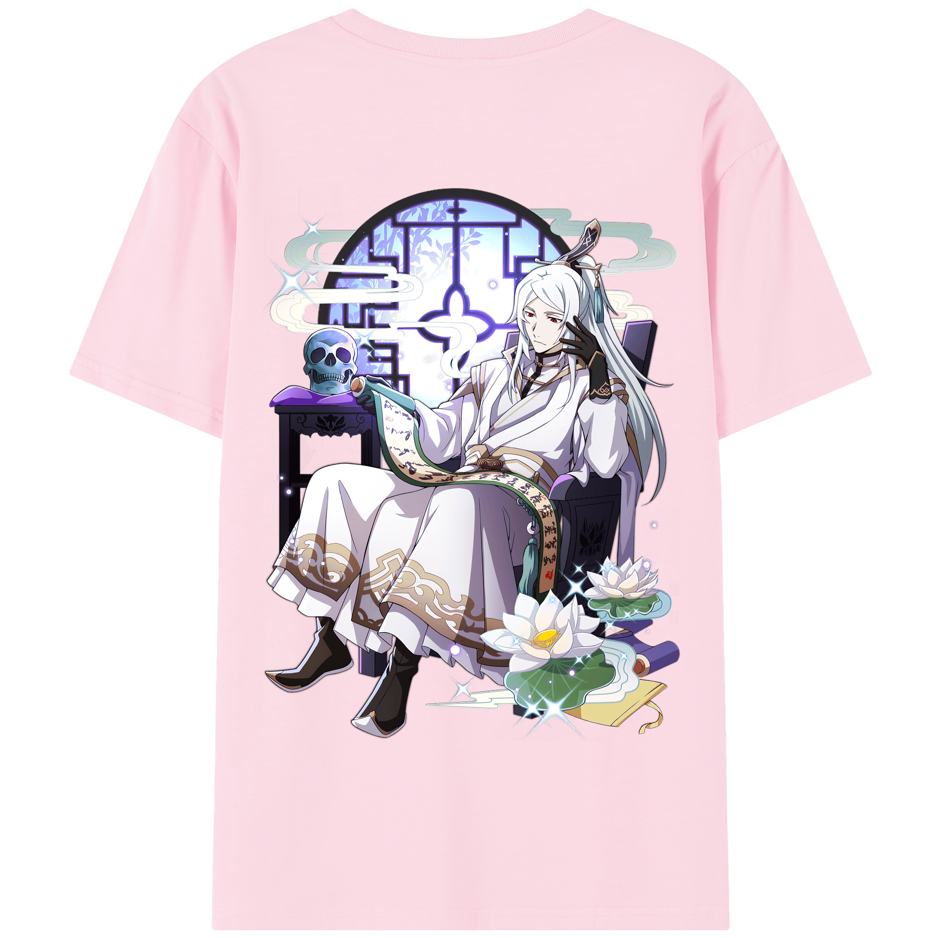 （画像用） 文豪ストレイドッグス Bungo Stray Dogs 綿100％半袖Tシャツ（背面プリント）