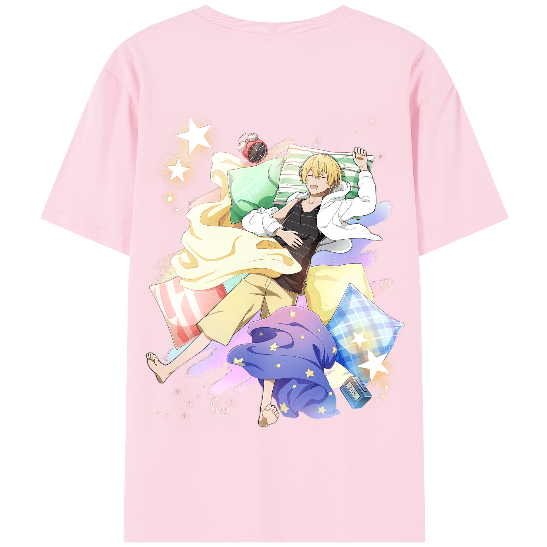 （画像用） 文豪ストレイドッグス Bungo Stray Dogs 綿100％半袖Tシャツ（背面プリント）