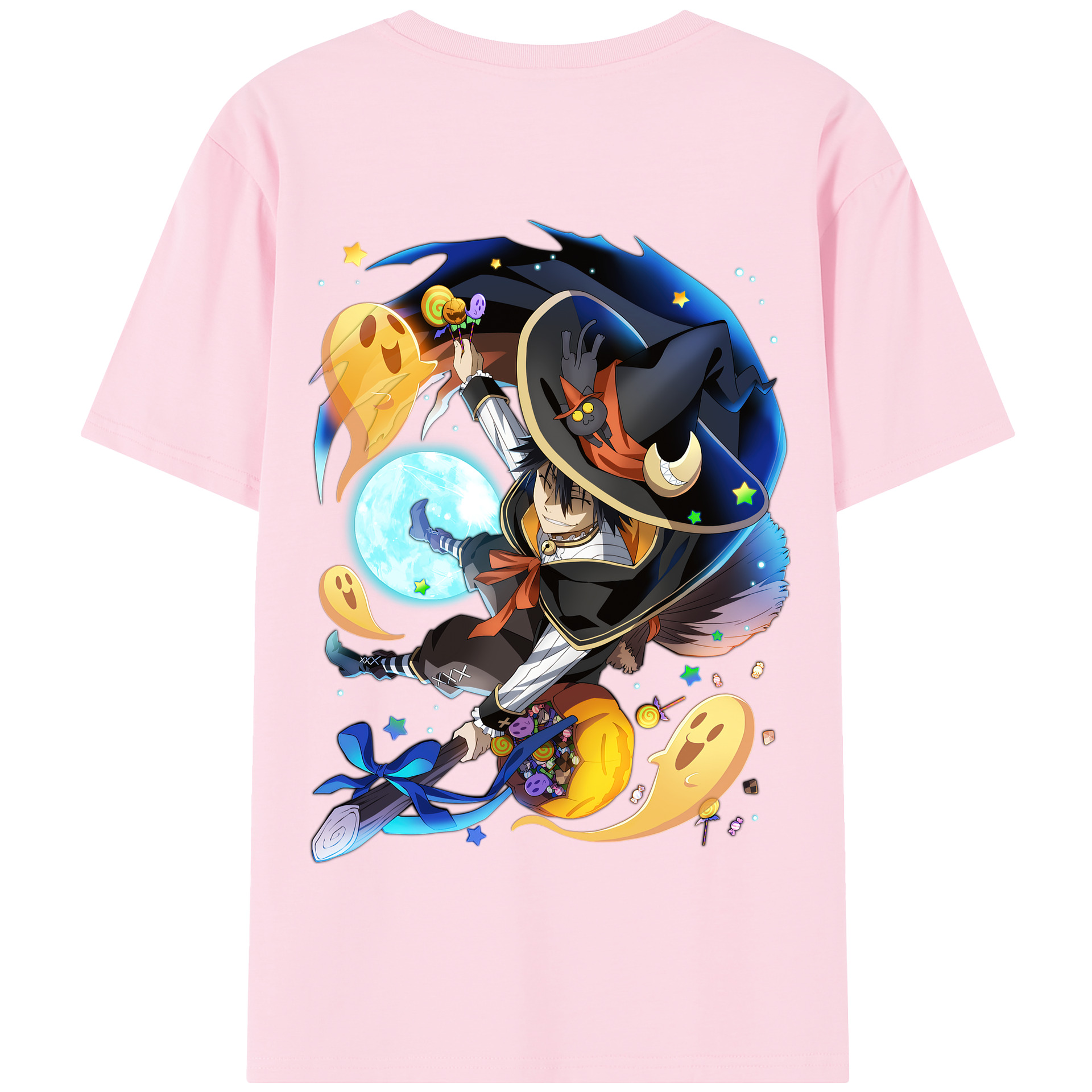 （画像用） 文豪ストレイドッグス Bungo Stray Dogs 綿100％半袖Tシャツ（背面プリント）