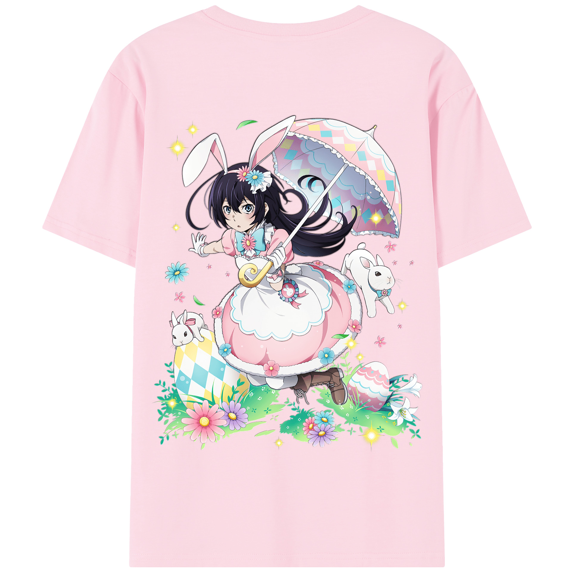 （画像用） 文豪ストレイドッグス Bungo Stray Dogs 綿100％半袖Tシャツ（背面プリント）