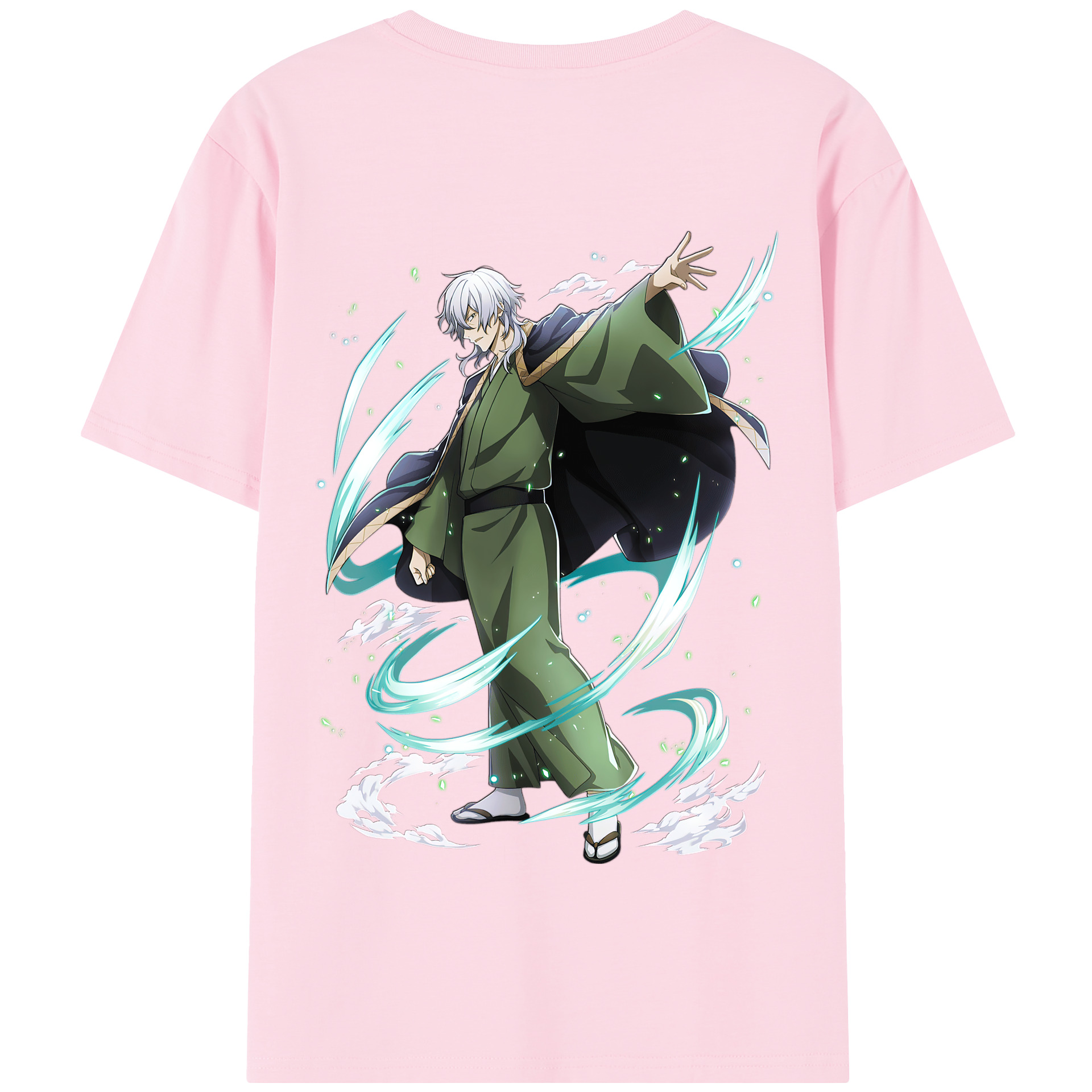 （画像用） 文豪ストレイドッグス Bungo Stray Dogs 綿100％半袖Tシャツ（背面プリント）