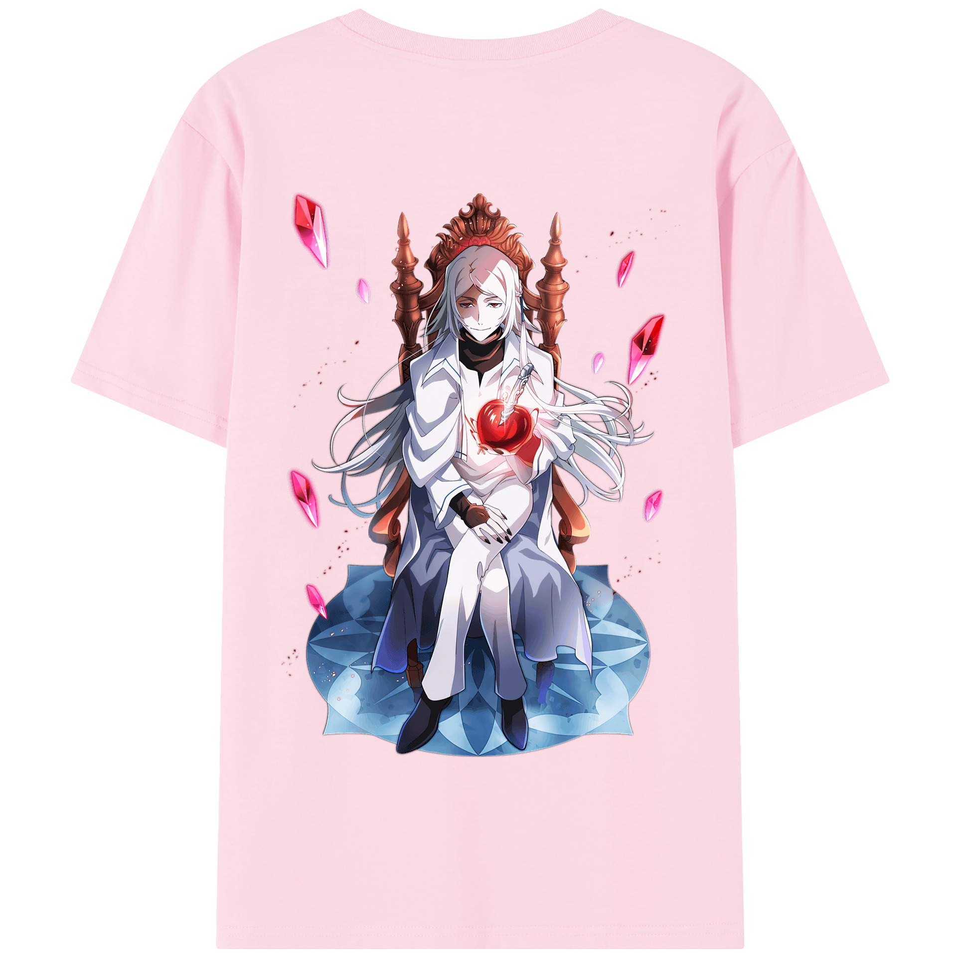 （画像用） 文豪ストレイドッグス Bungo Stray Dogs 綿100％半袖Tシャツ（背面プリント）