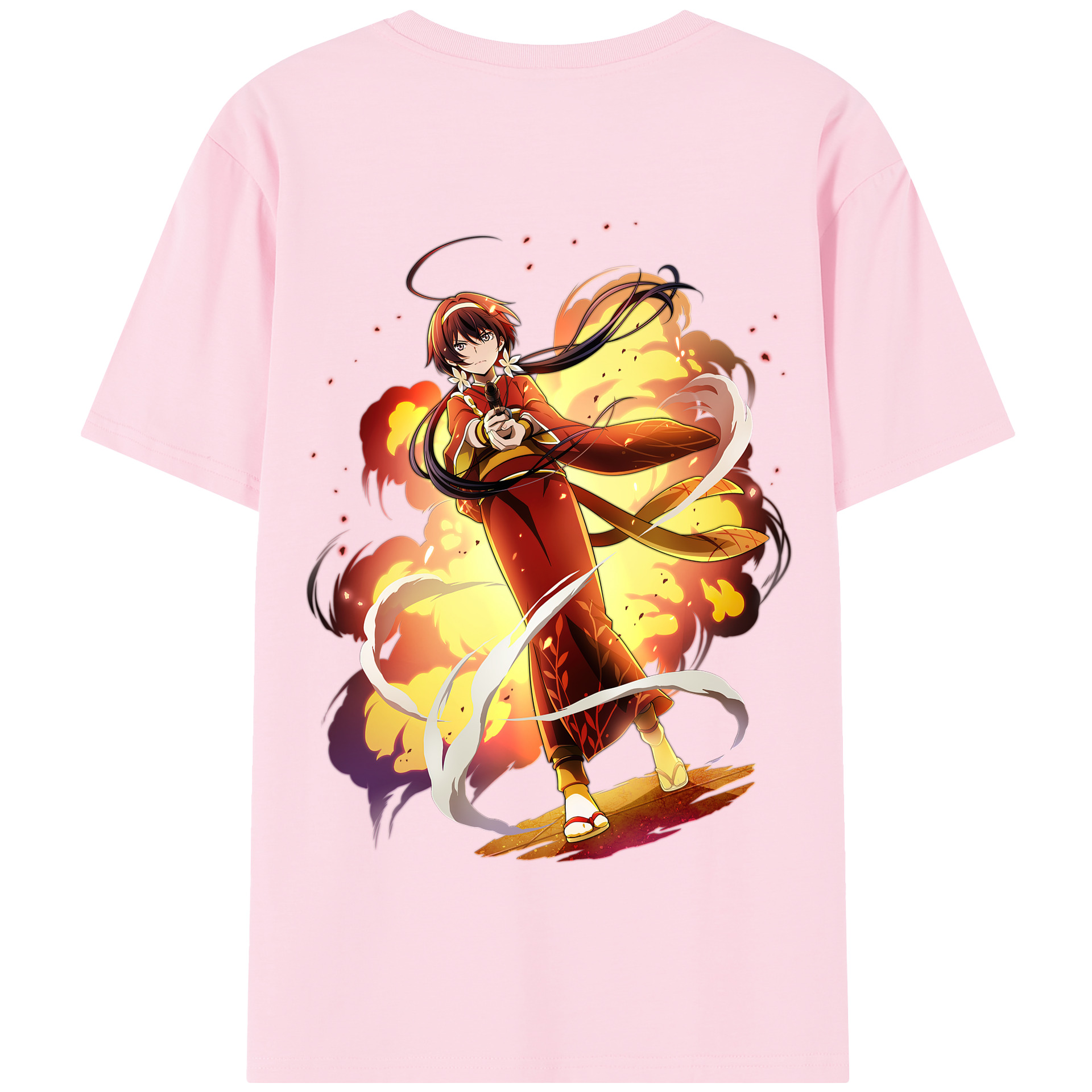 （画像用） 文豪ストレイドッグス Bungo Stray Dogs 綿100％半袖Tシャツ（背面プリント）
