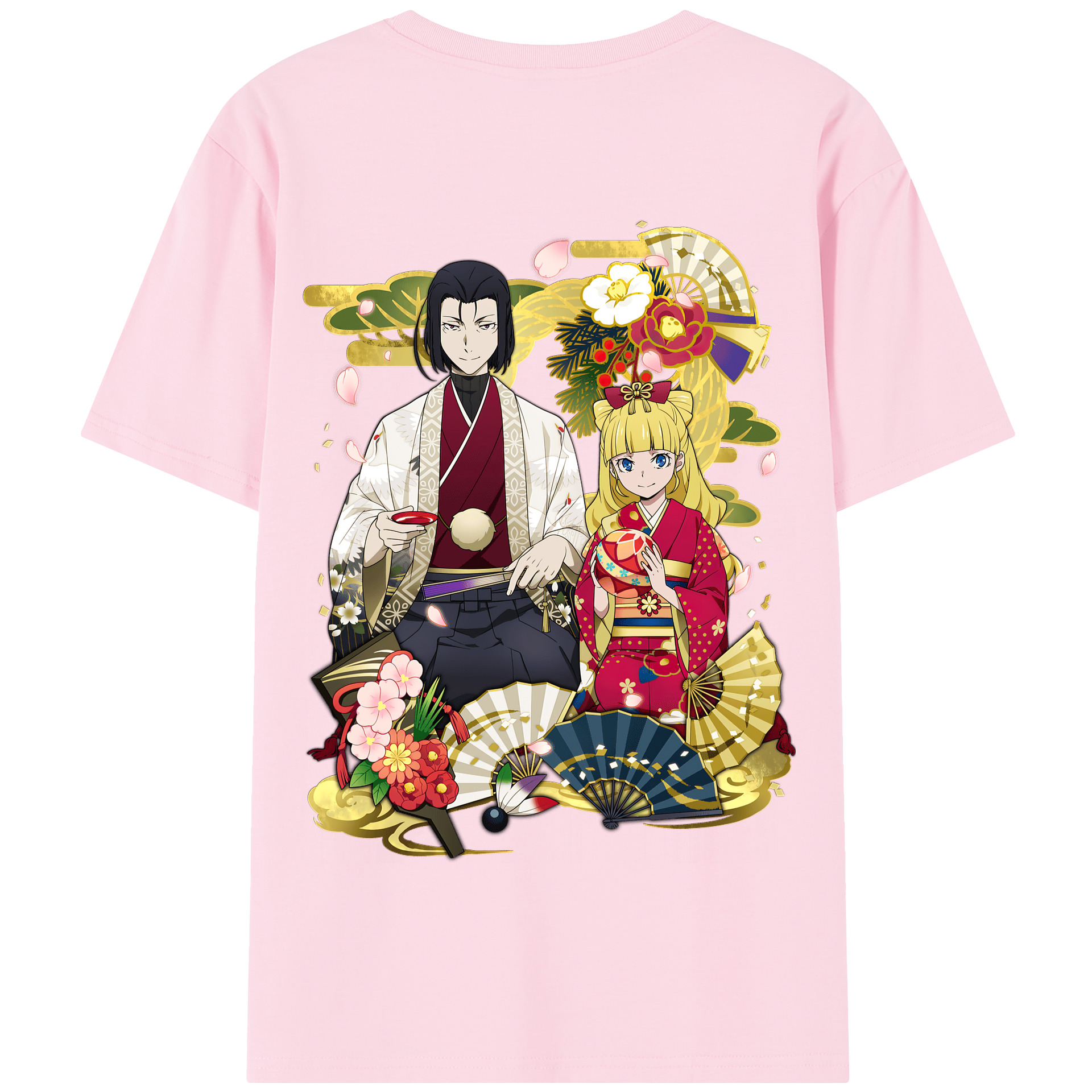 （画像用） 文豪ストレイドッグス Bungo Stray Dogs 綿100％半袖Tシャツ（背面プリント）