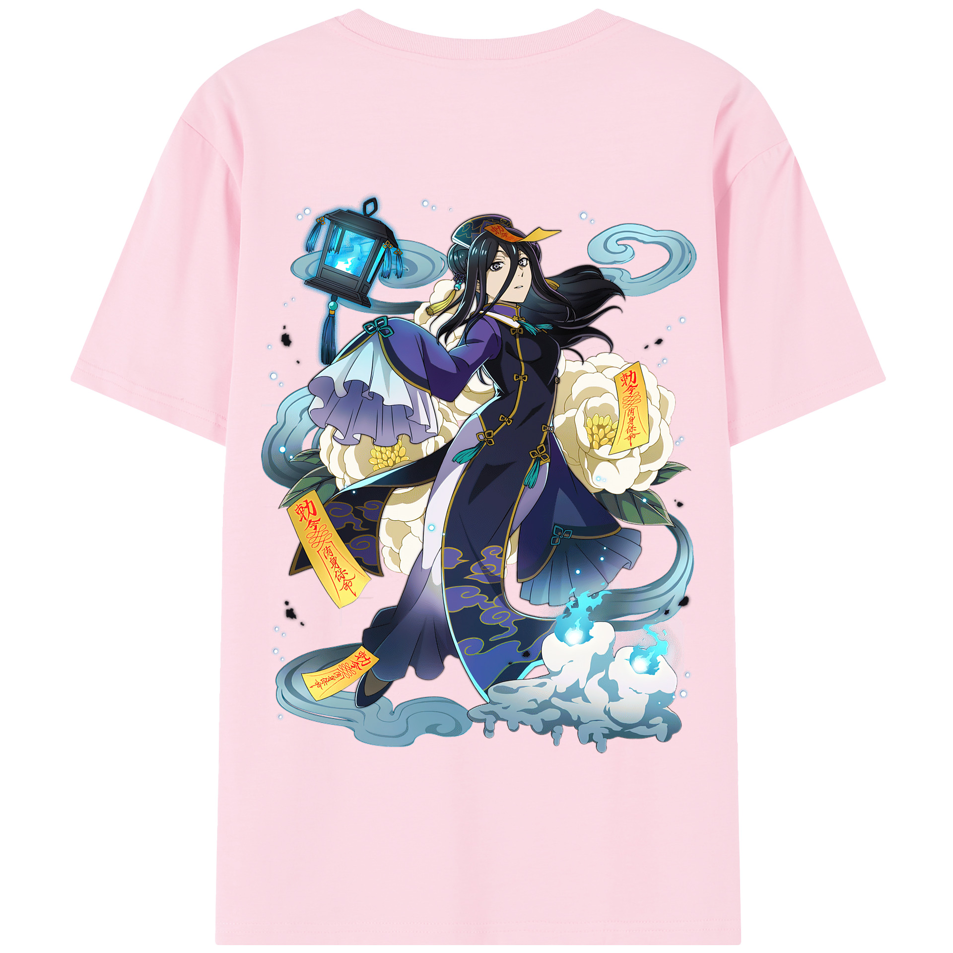 （画像用） 文豪ストレイドッグス Bungo Stray Dogs 綿100％半袖Tシャツ（背面プリント）