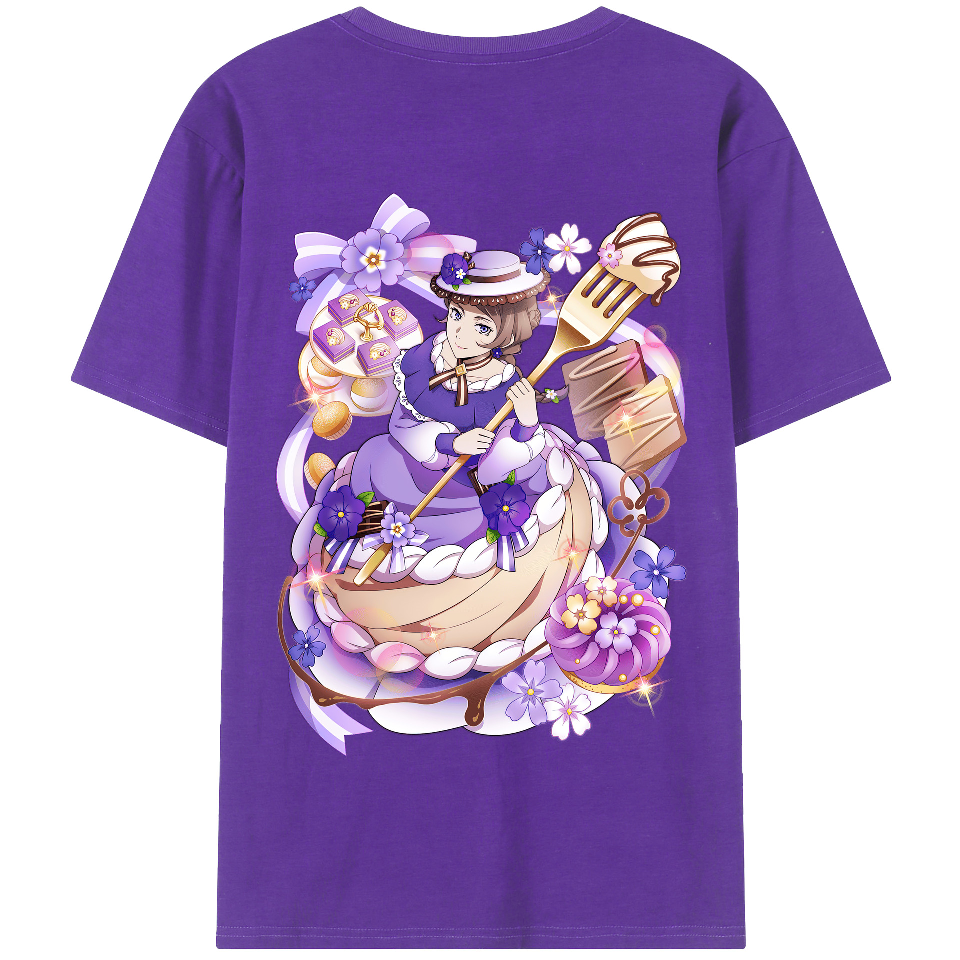 （画像用） 文豪ストレイドッグス Bungo Stray Dogs 綿100％半袖Tシャツ（背面プリント）