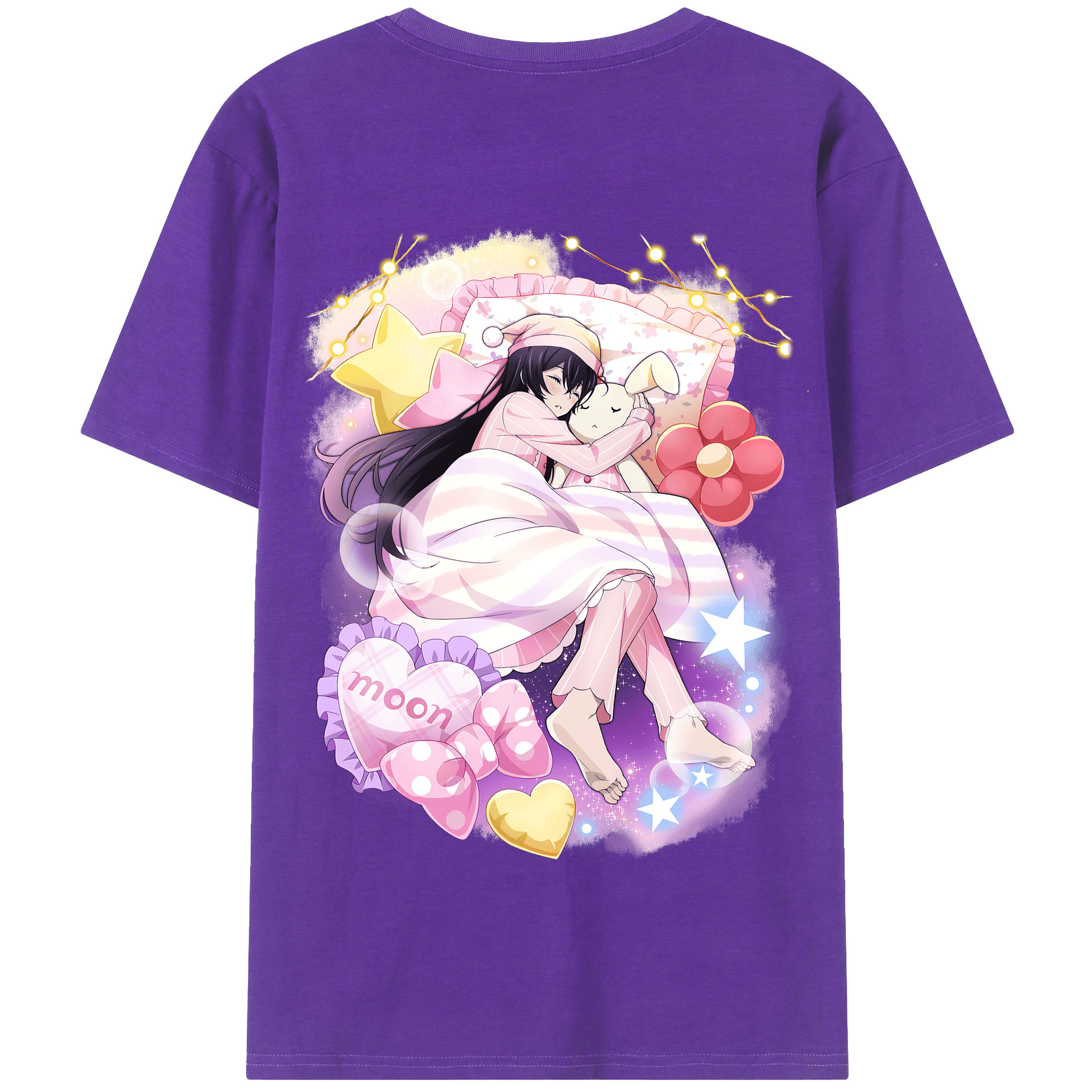 文豪ストレイドッグス Bungo Stray Dogs 綿100％半袖Tシャツ（背面プリント）