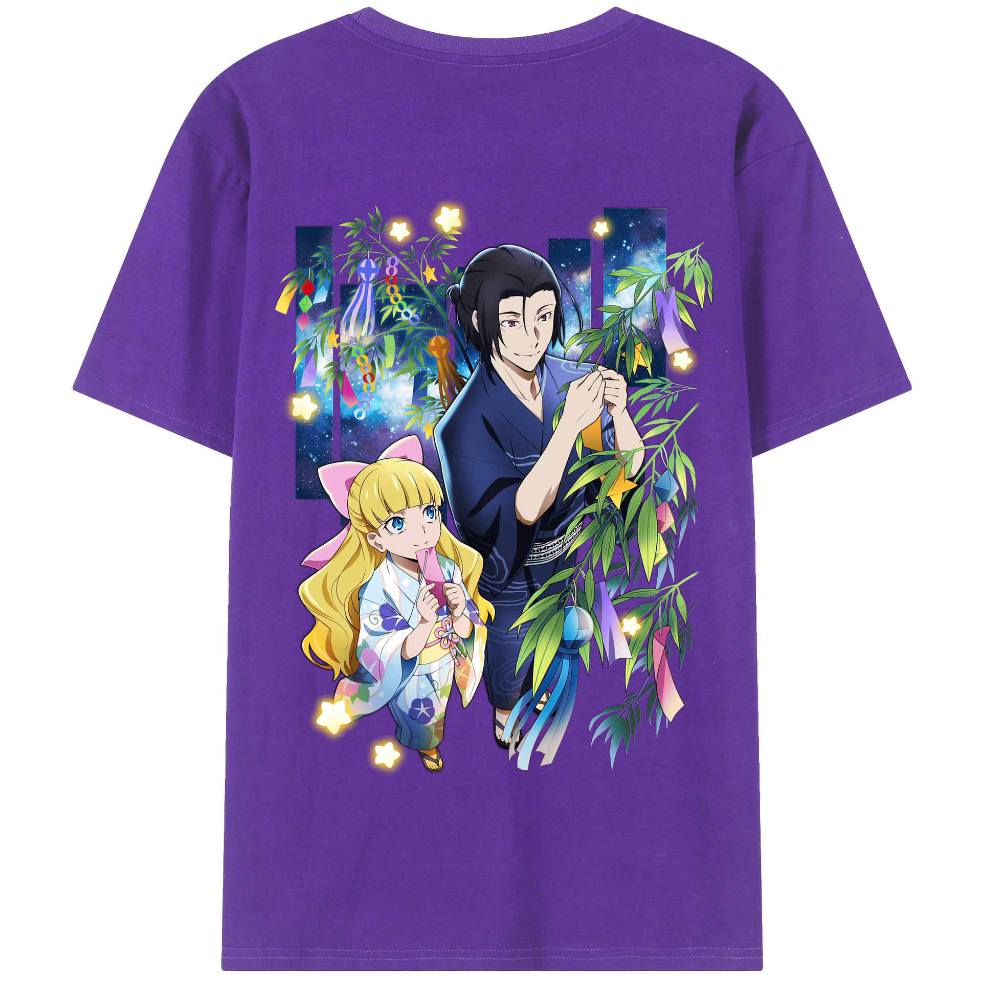 （画像用） 文豪ストレイドッグス Bungo Stray Dogs 綿100％半袖Tシャツ（背面プリント）