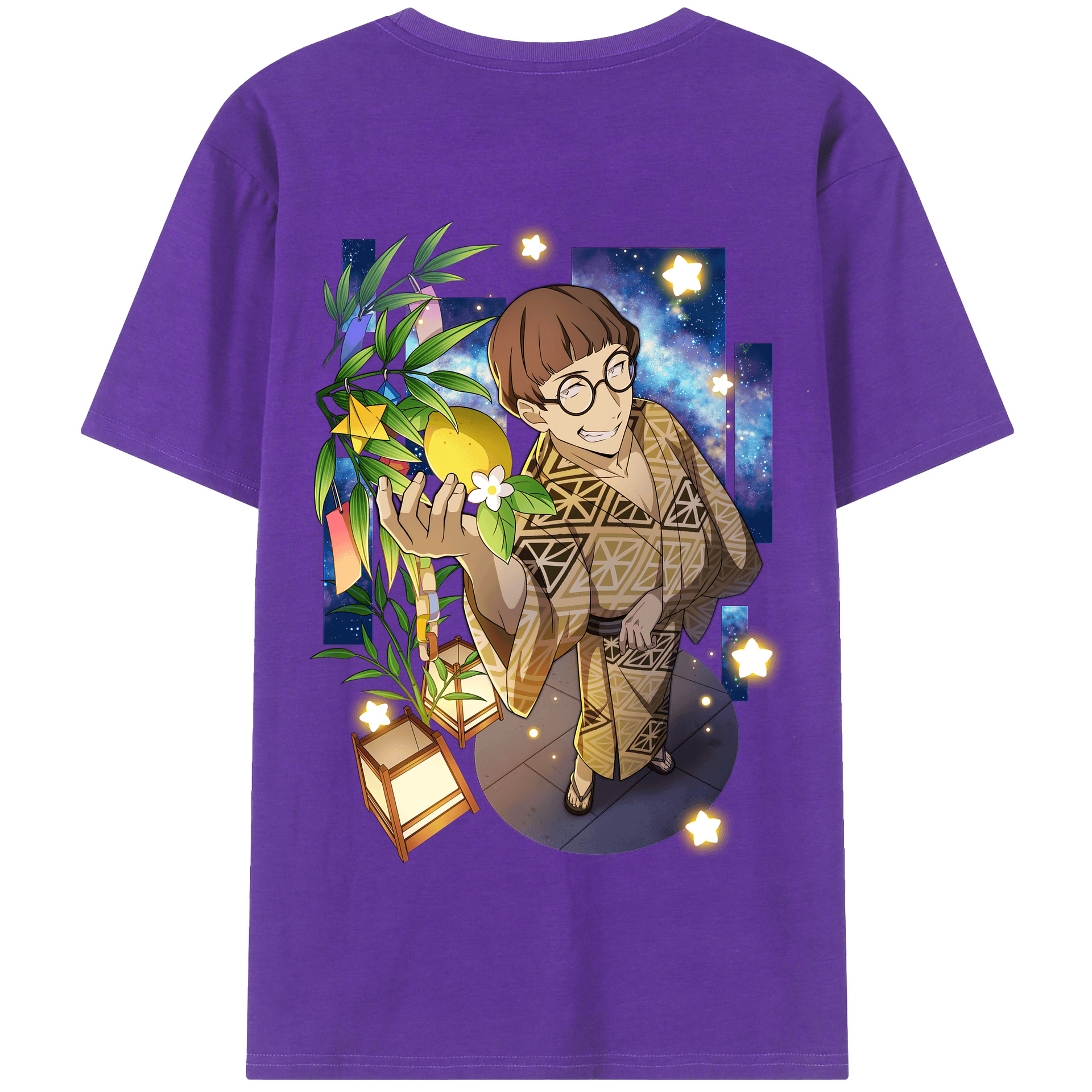 （画像用） 文豪ストレイドッグス Bungo Stray Dogs 綿100％半袖Tシャツ（背面プリント）