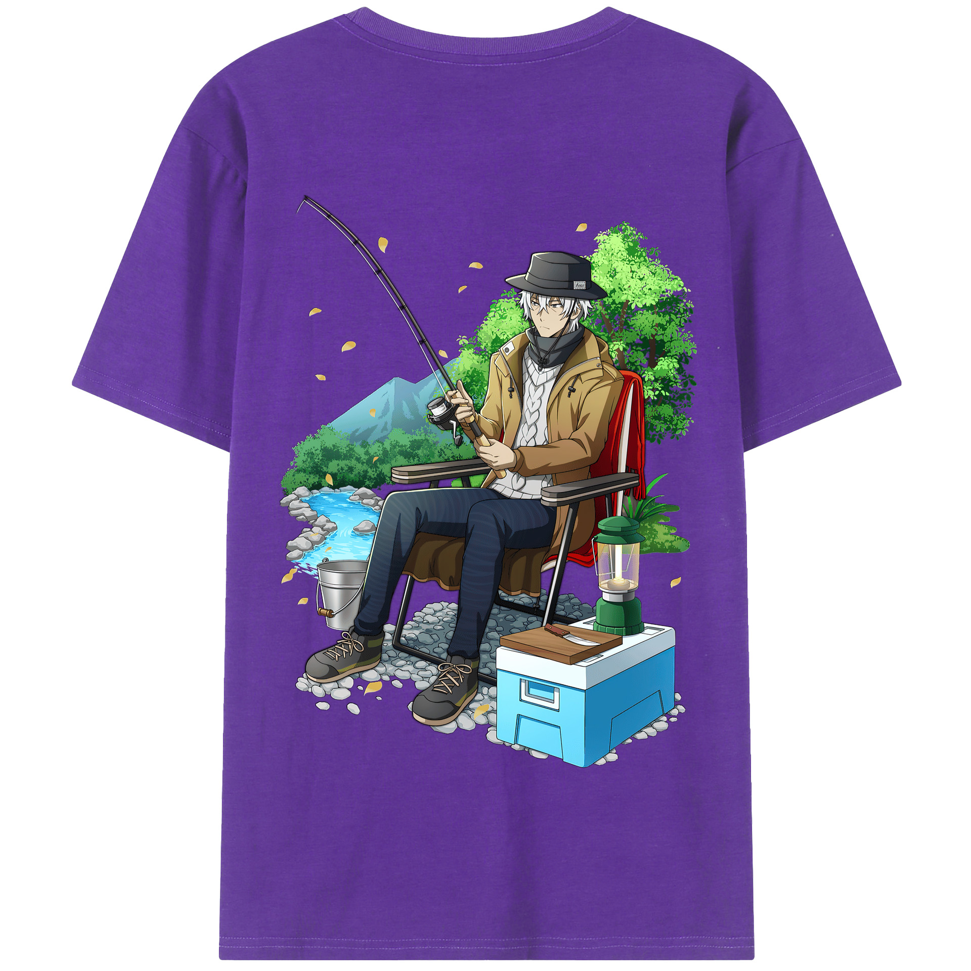（画像用） 文豪ストレイドッグス Bungo Stray Dogs 綿100％半袖Tシャツ（背面プリント）