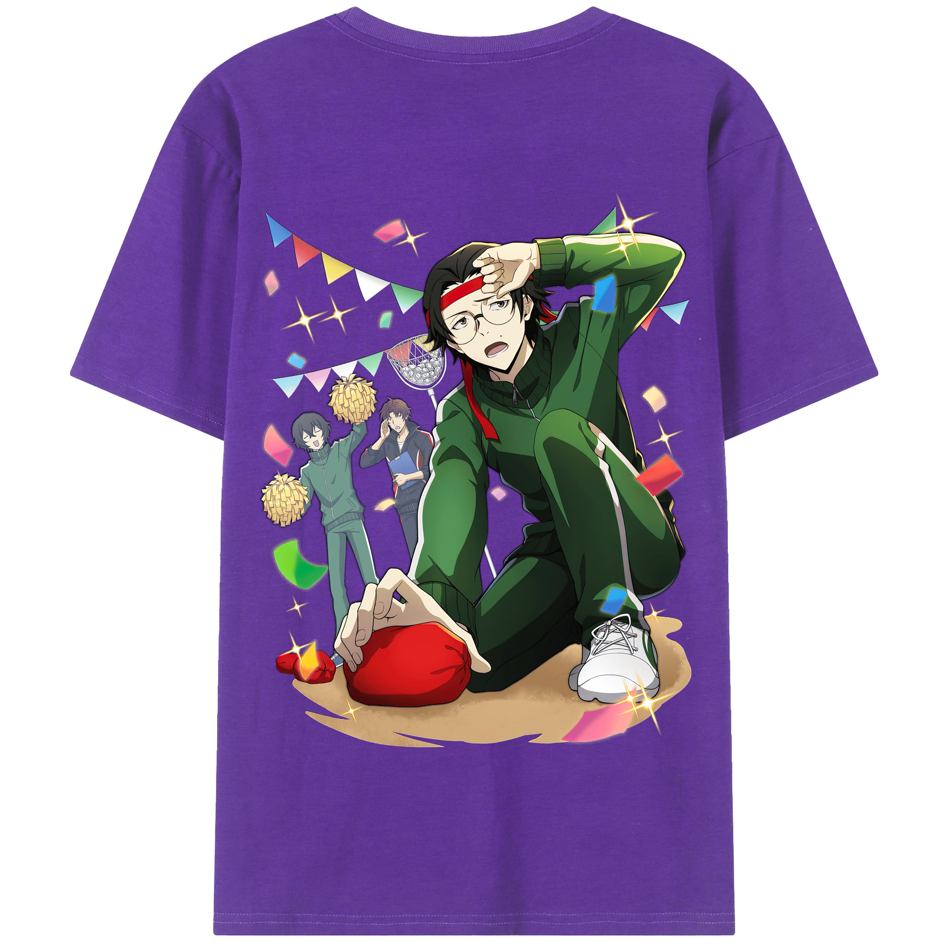 （画像用） 文豪ストレイドッグス Bungo Stray Dogs 綿100％半袖Tシャツ（背面プリント）