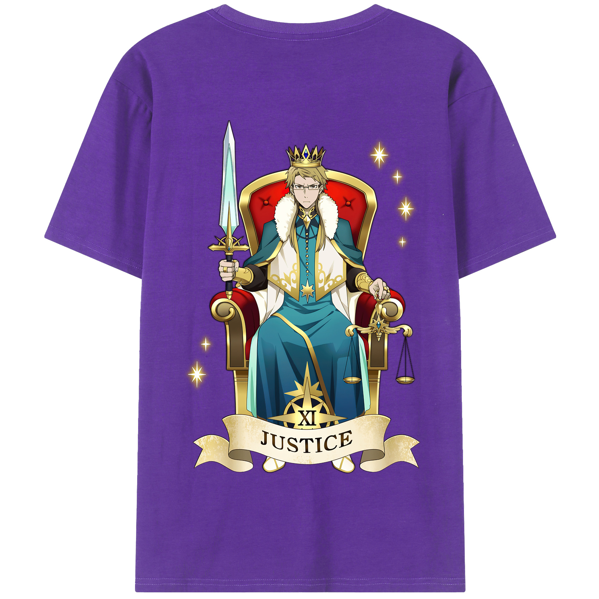（画像用） 文豪ストレイドッグス Bungo Stray Dogs 綿100％半袖Tシャツ（背面プリント）