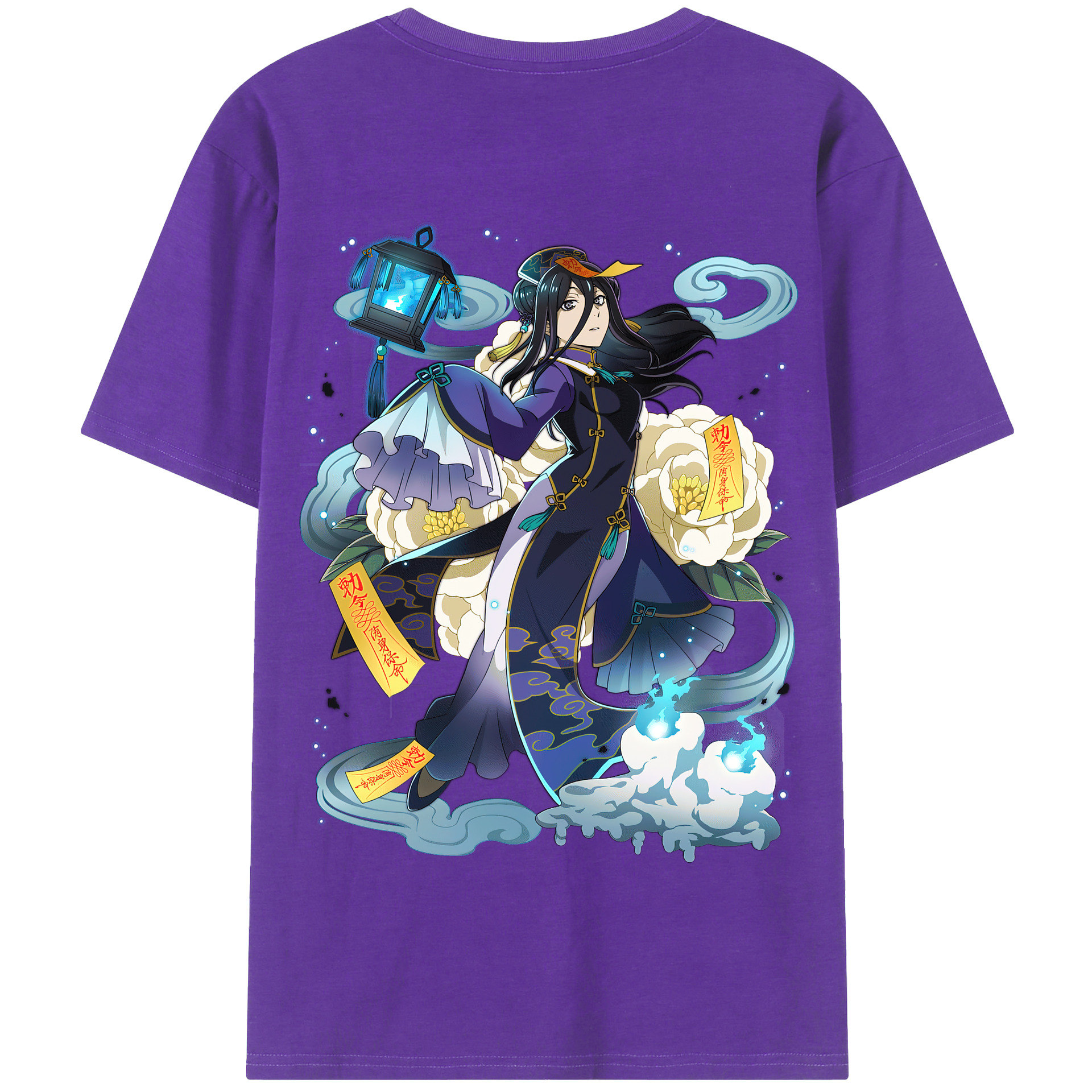 （画像用） 文豪ストレイドッグス Bungo Stray Dogs 綿100％半袖Tシャツ（背面プリント）