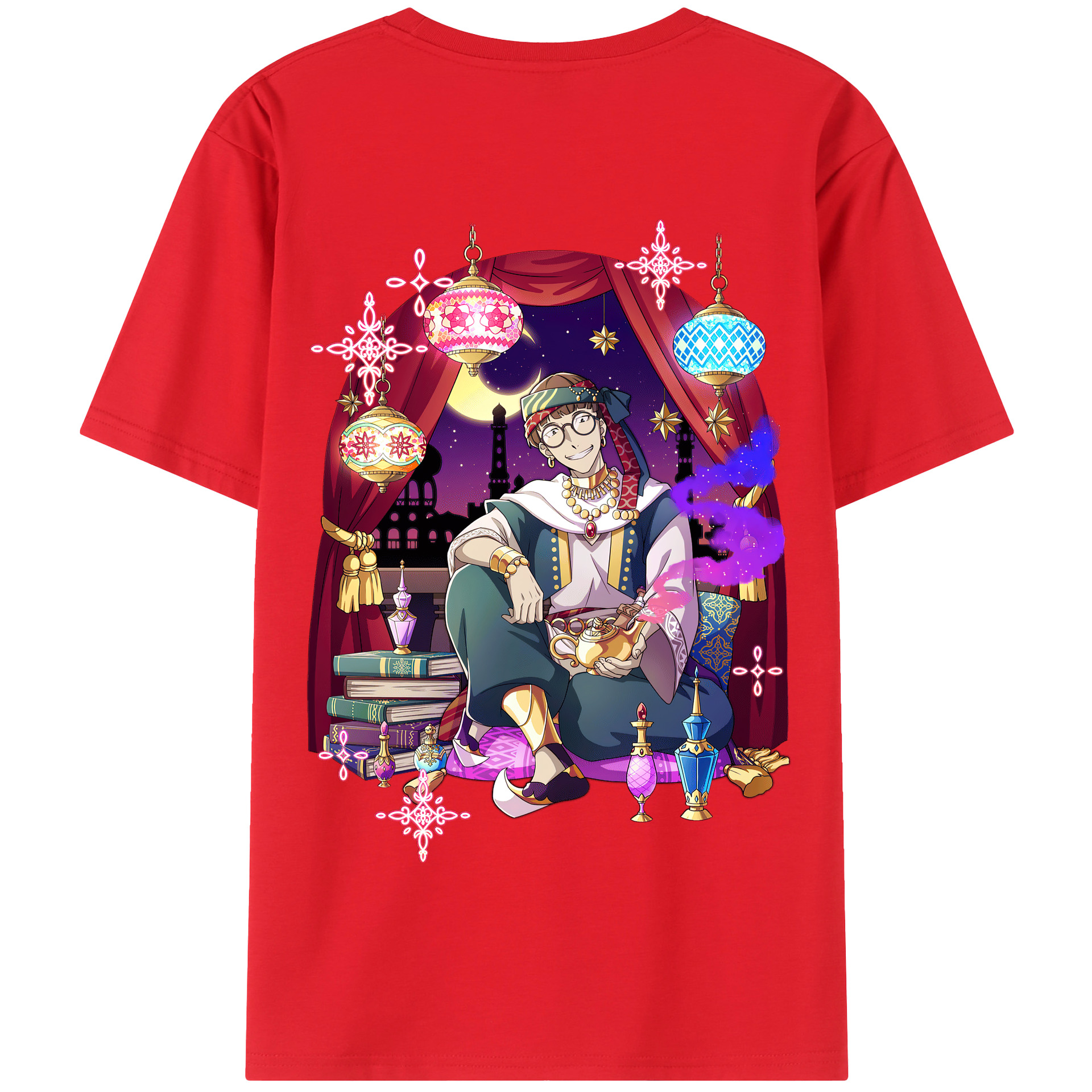 （画像用） 文豪ストレイドッグス Bungo Stray Dogs 綿100％半袖Tシャツ（背面プリント）