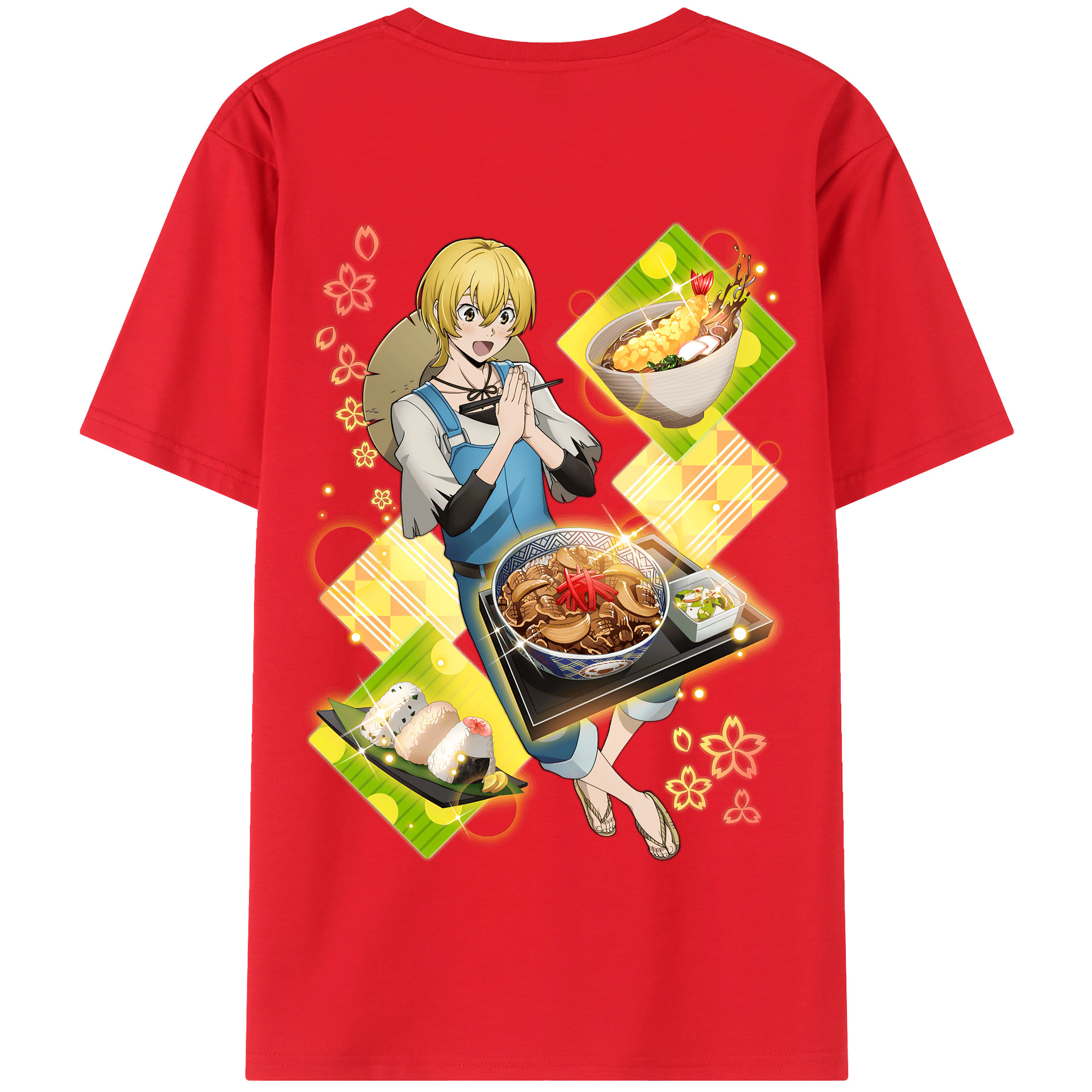 （画像用） 文豪ストレイドッグス Bungo Stray Dogs 綿100％半袖Tシャツ（背面プリント）