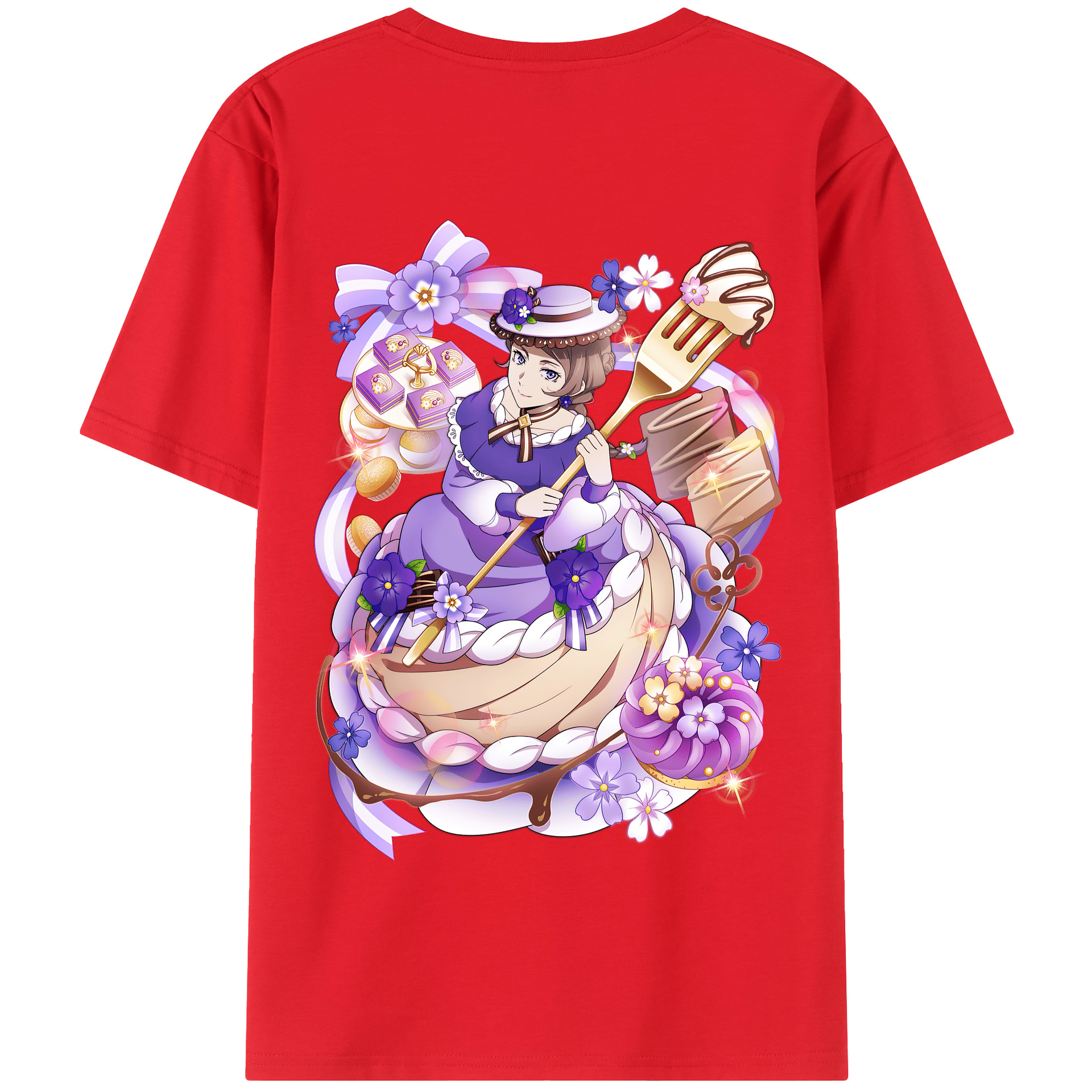 （画像用） 文豪ストレイドッグス Bungo Stray Dogs 綿100％半袖Tシャツ（背面プリント）